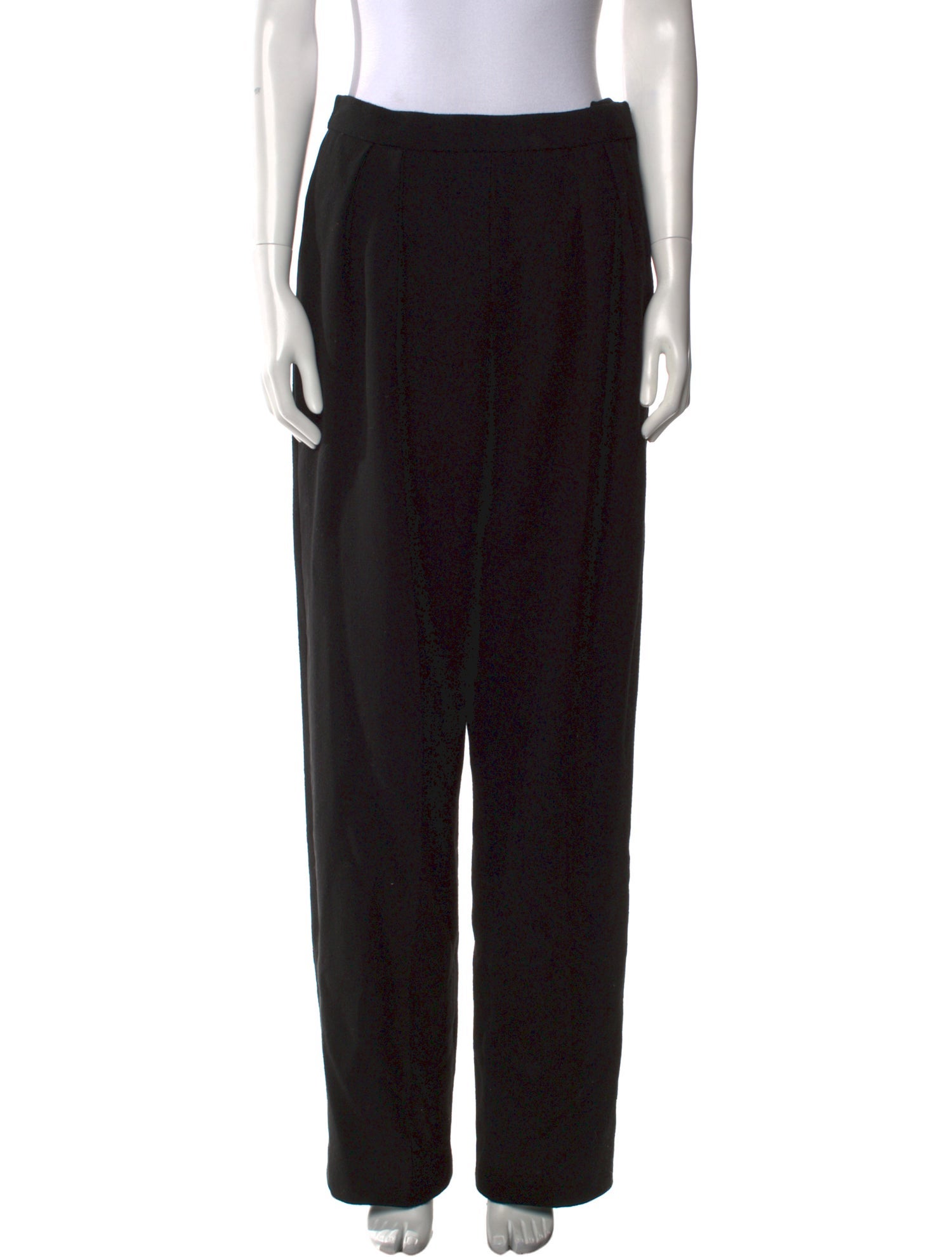 Oscar de la Renta Wool Wide Leg Pants
