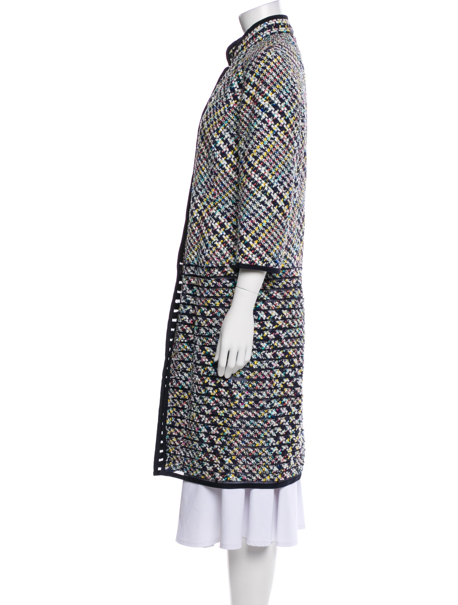 Oscar de la Renta Printed Trench Coat