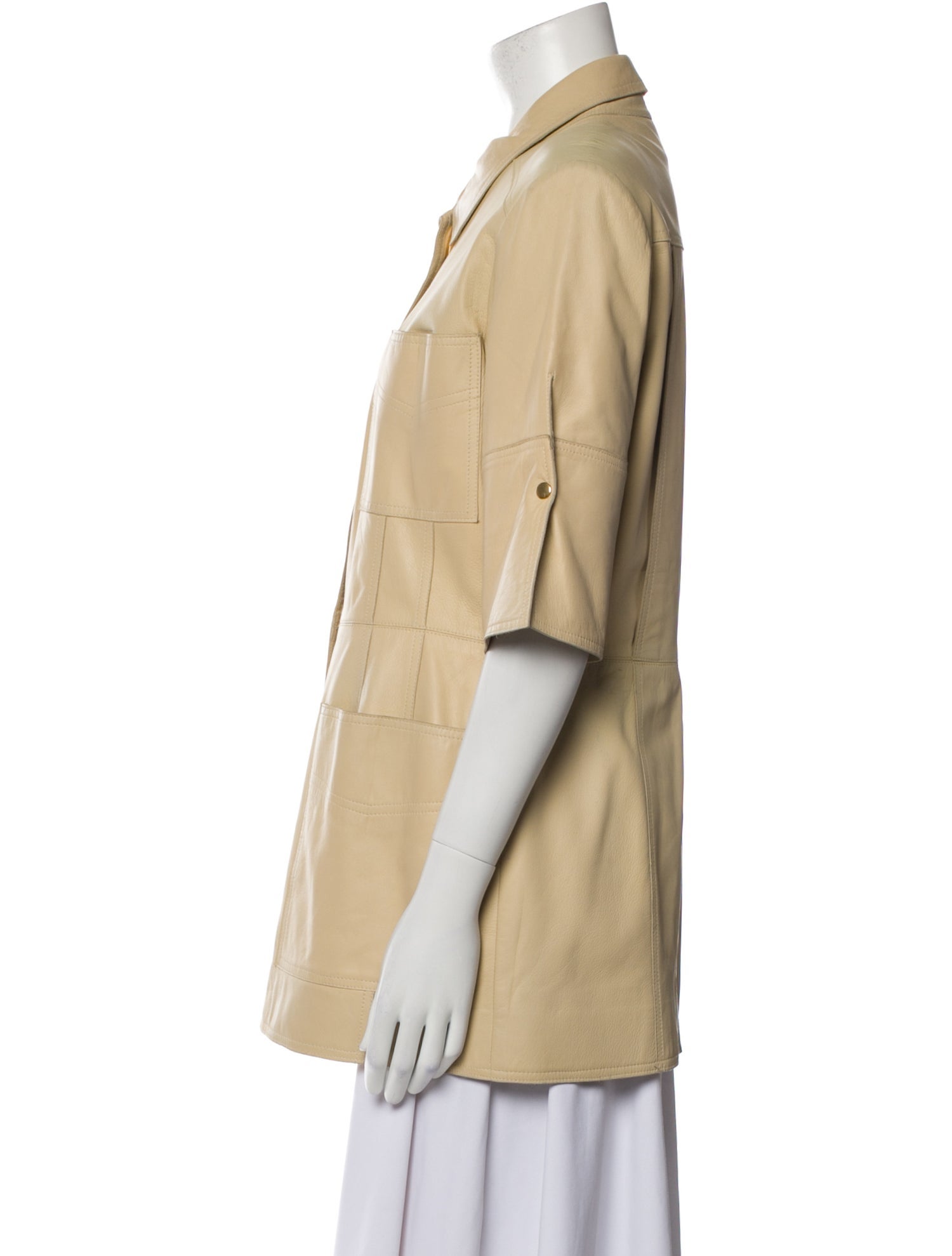 Oscar de la Renta Leather Jacket