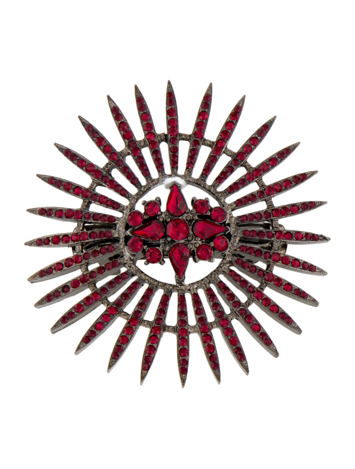 Oscar de la Renta Crystal Embellished Hair Pin