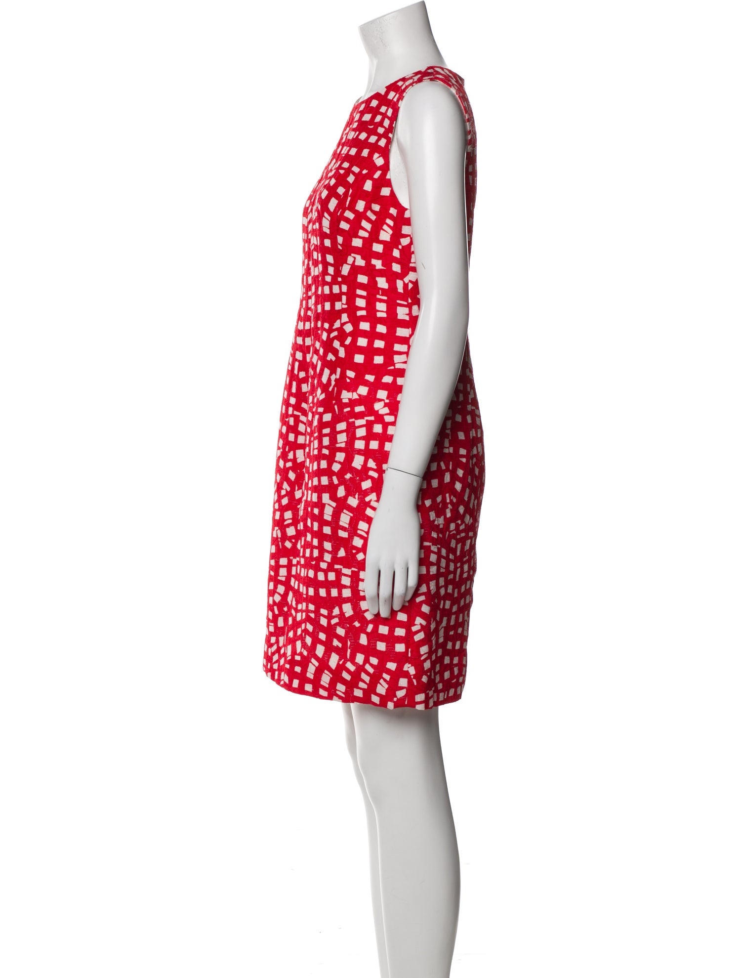 Oscar de la Renta Printed Mini Dress