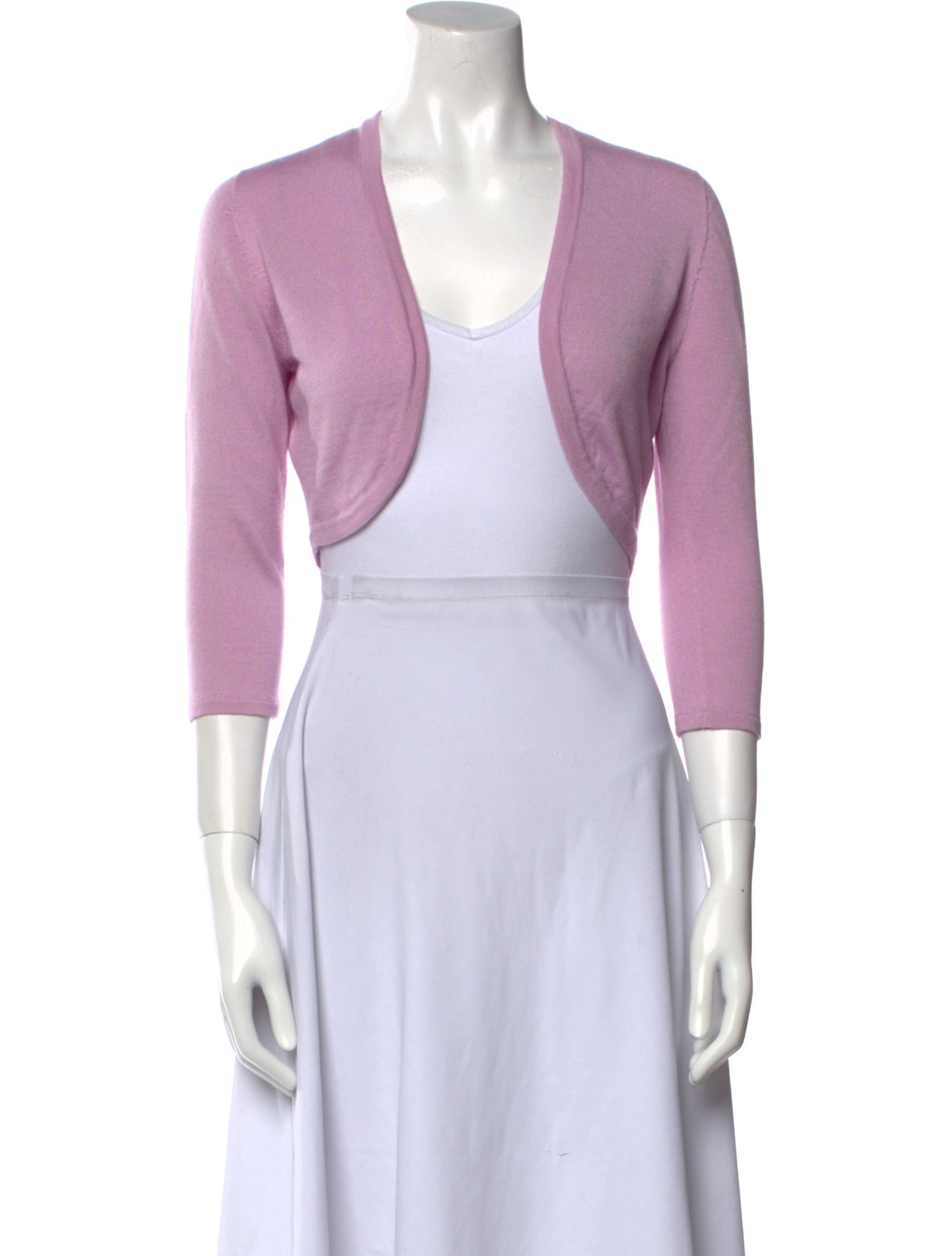 Oscar de la Renta Cashmere Open Front Sweater w/ Tags