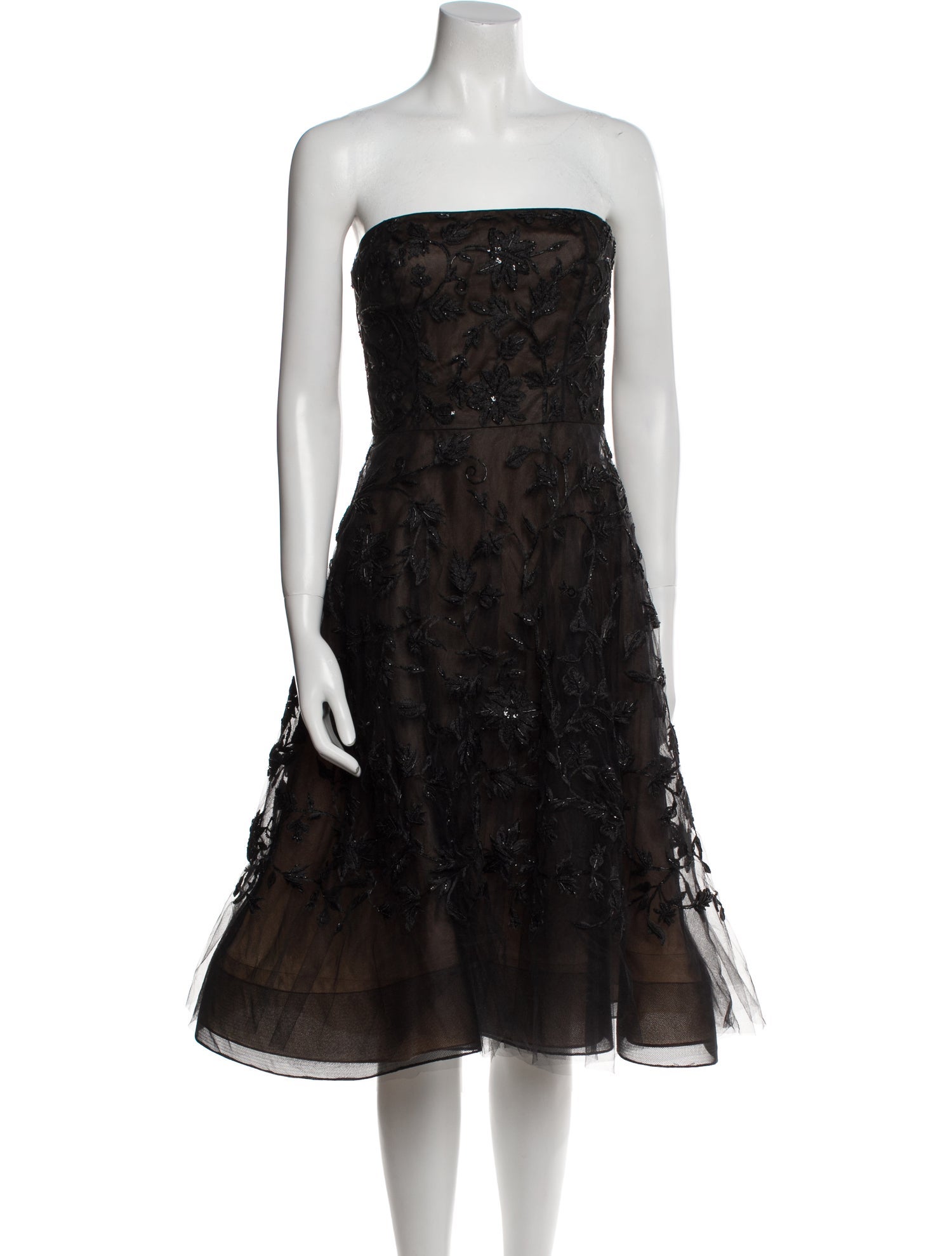 Oscar de la Renta Nylon Mini Dress