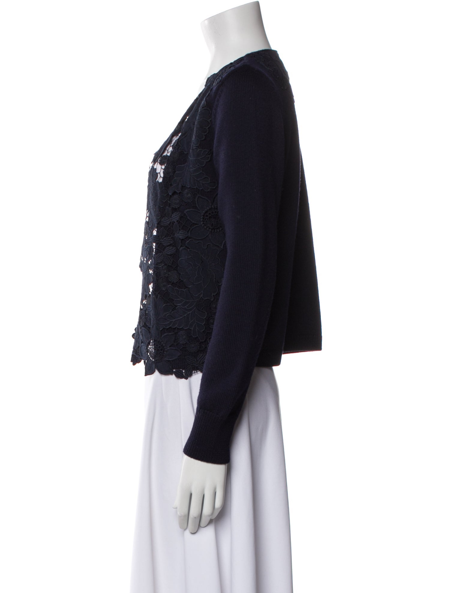 Oscar de la Renta Wool Evening Jacket