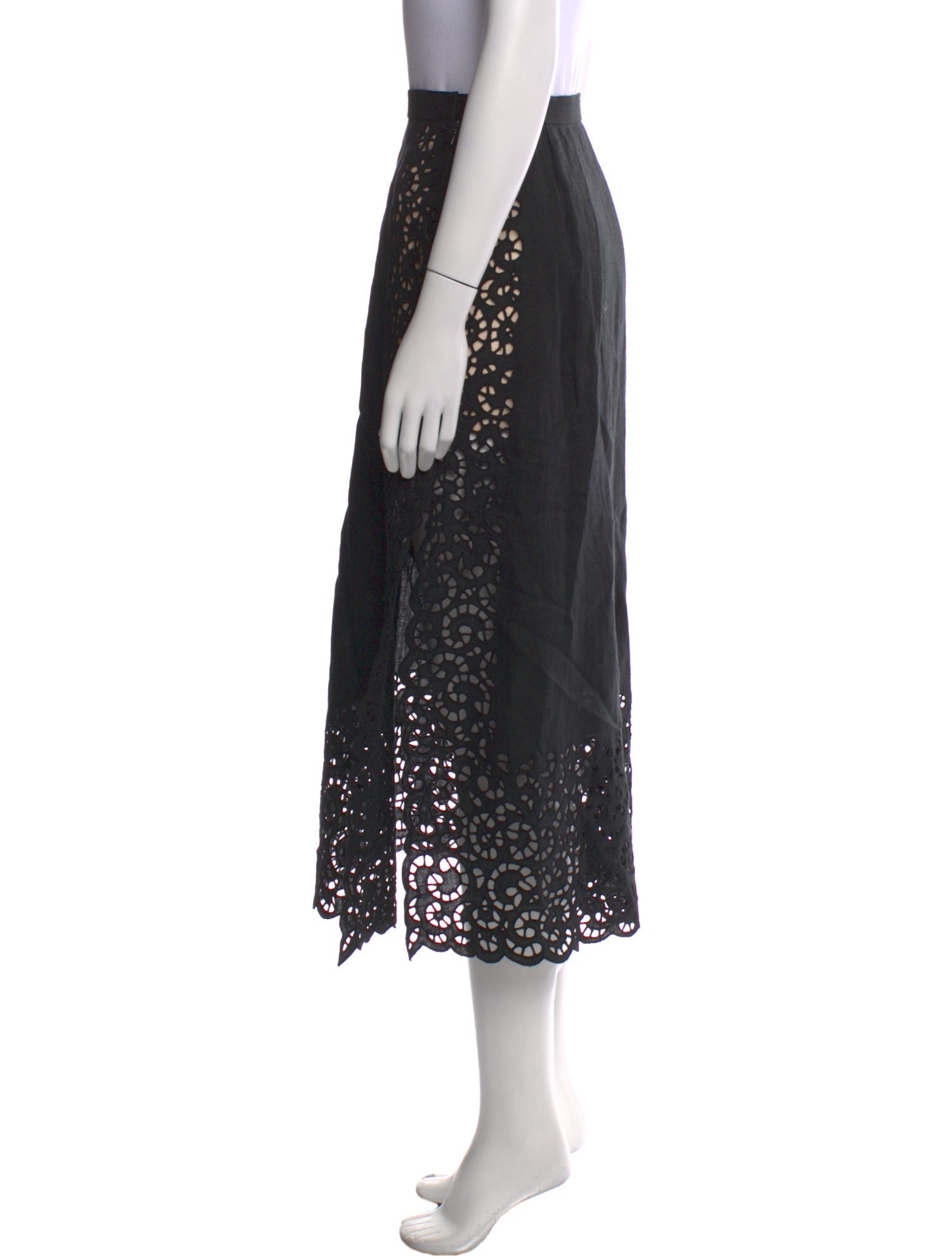 Oscar de la Renta Midi Length Skirt