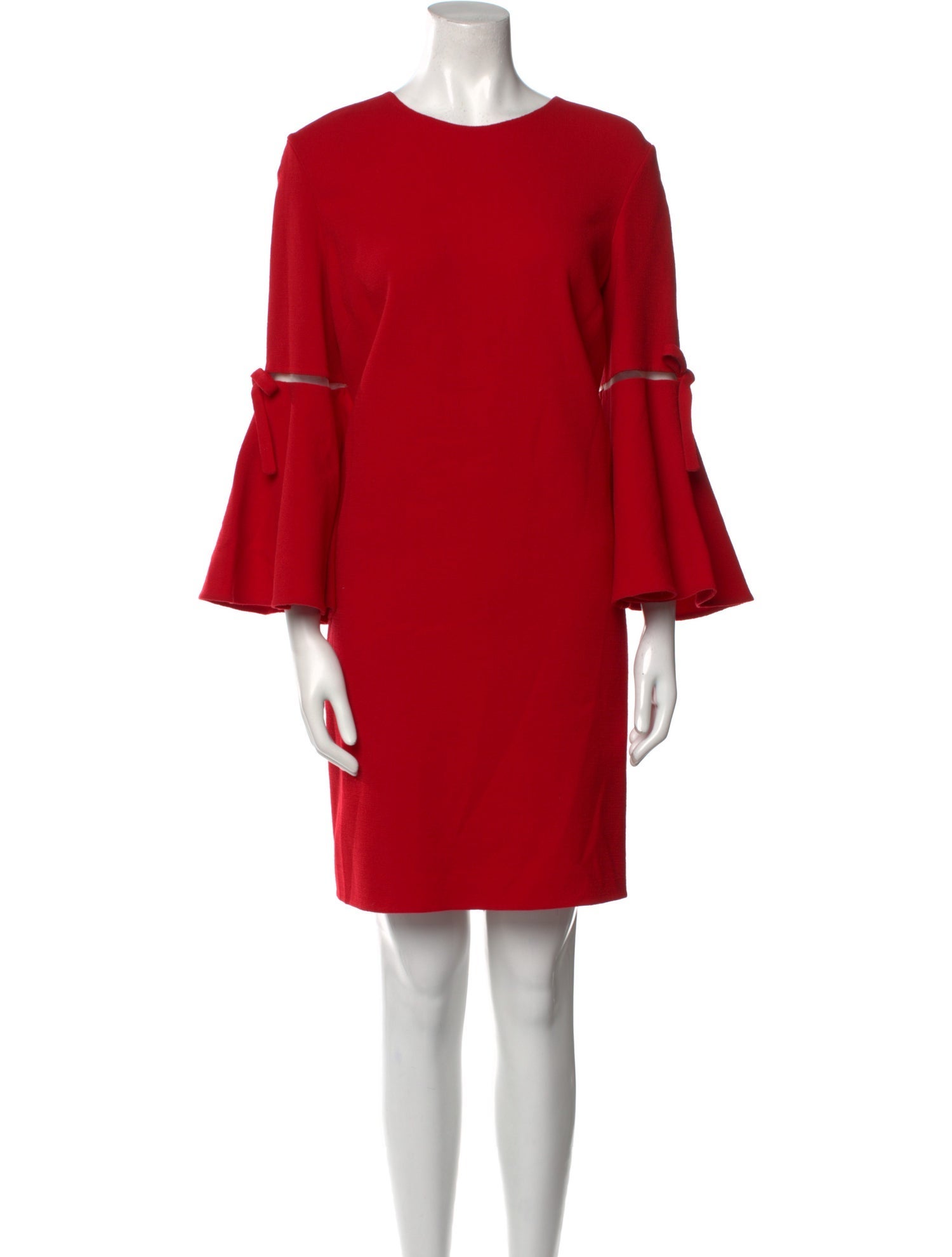 Oscar de la Renta Virgin Wool Mini Dress