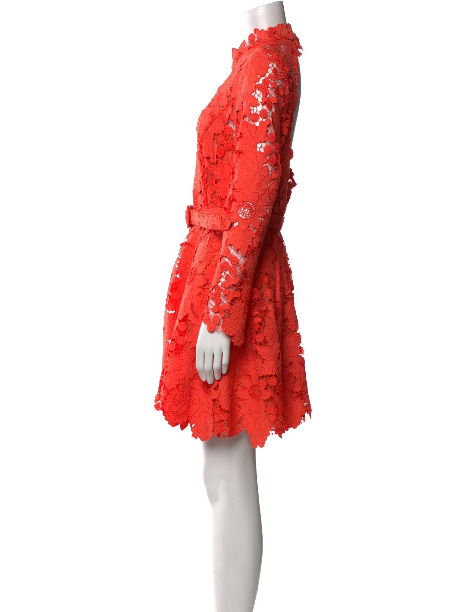 Oscar de la Renta Lace Mini Dress w/ Tags