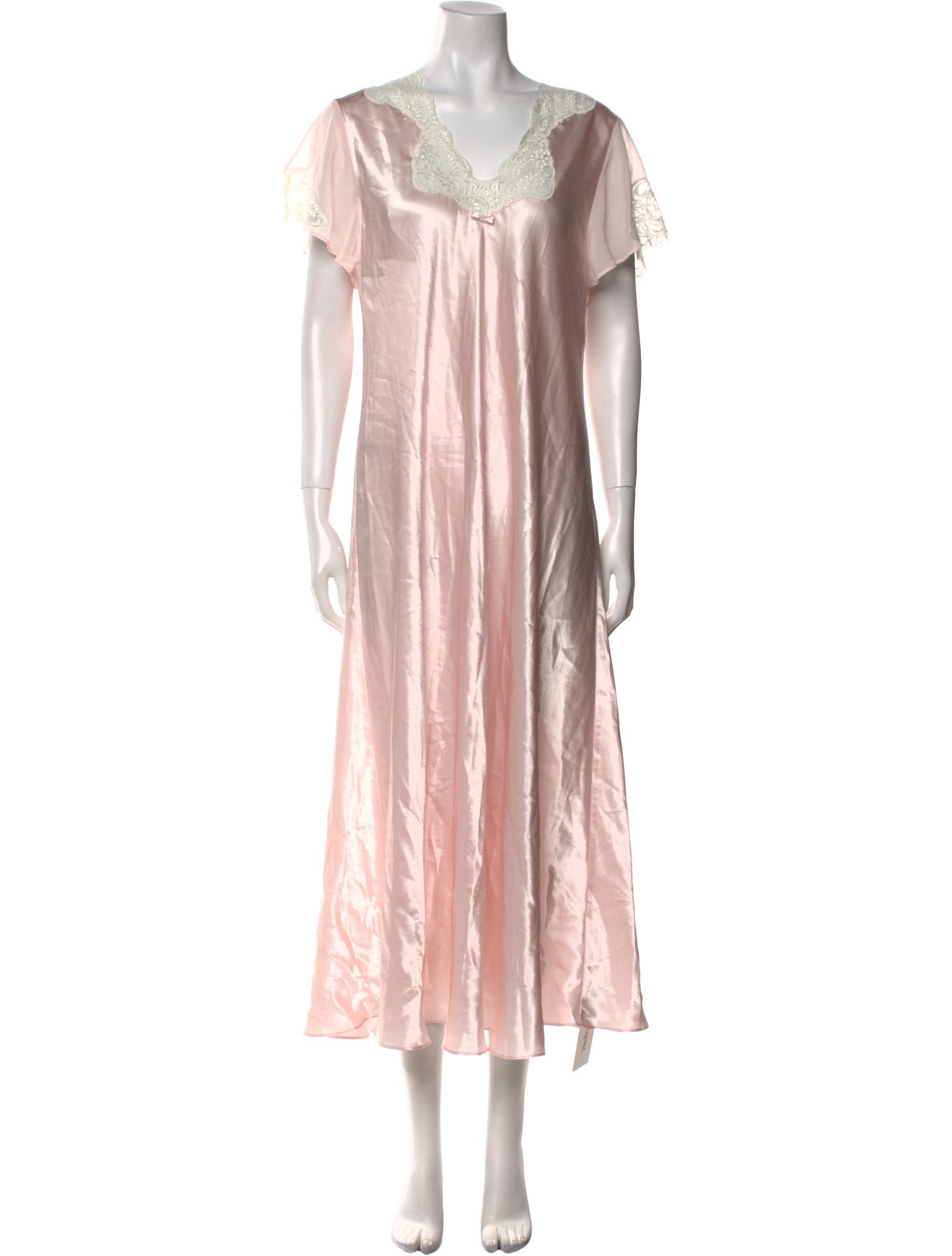 Oscar de la Renta V-Neck Long Dress