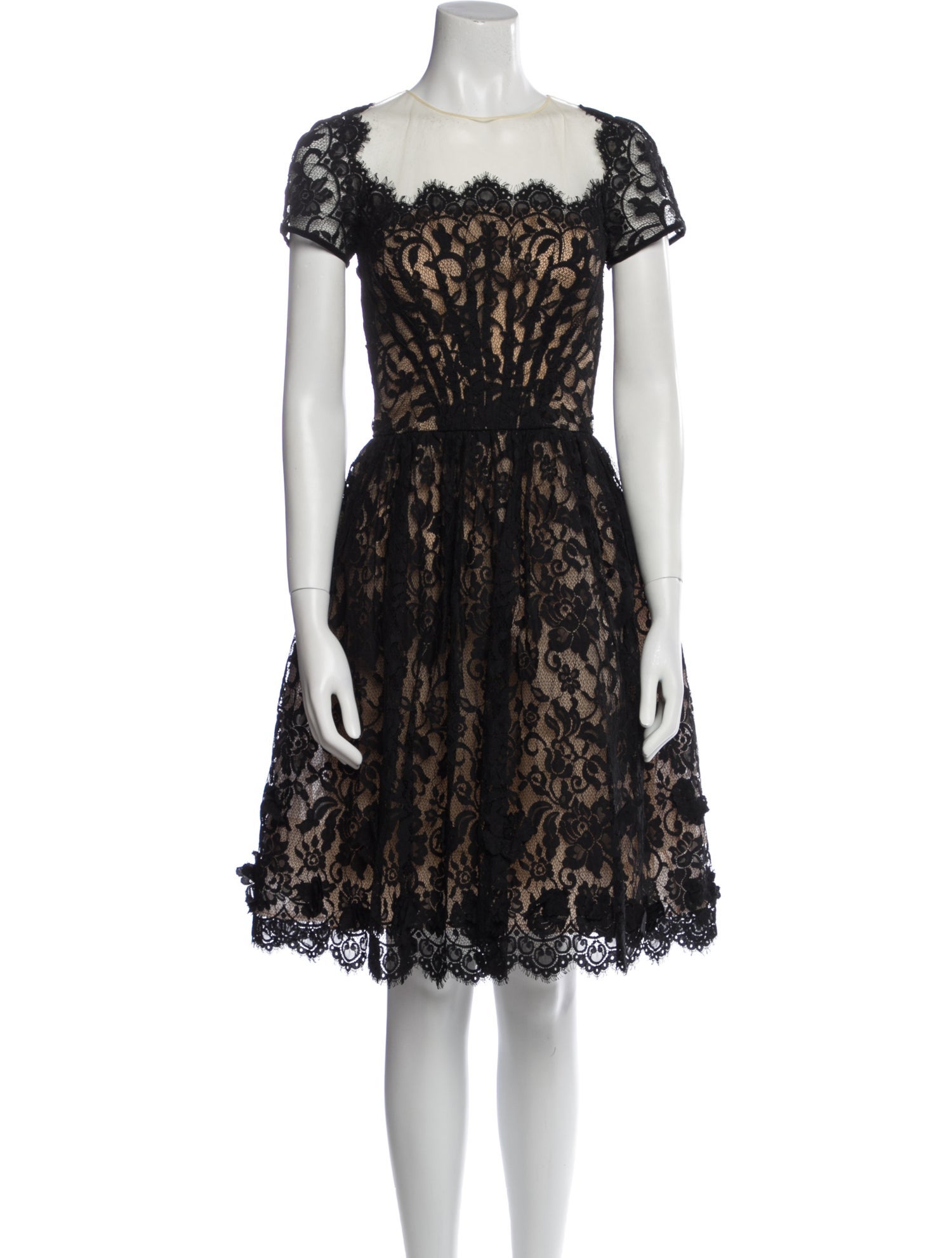 Oscar de la Renta Nylon Knee-Length Dress