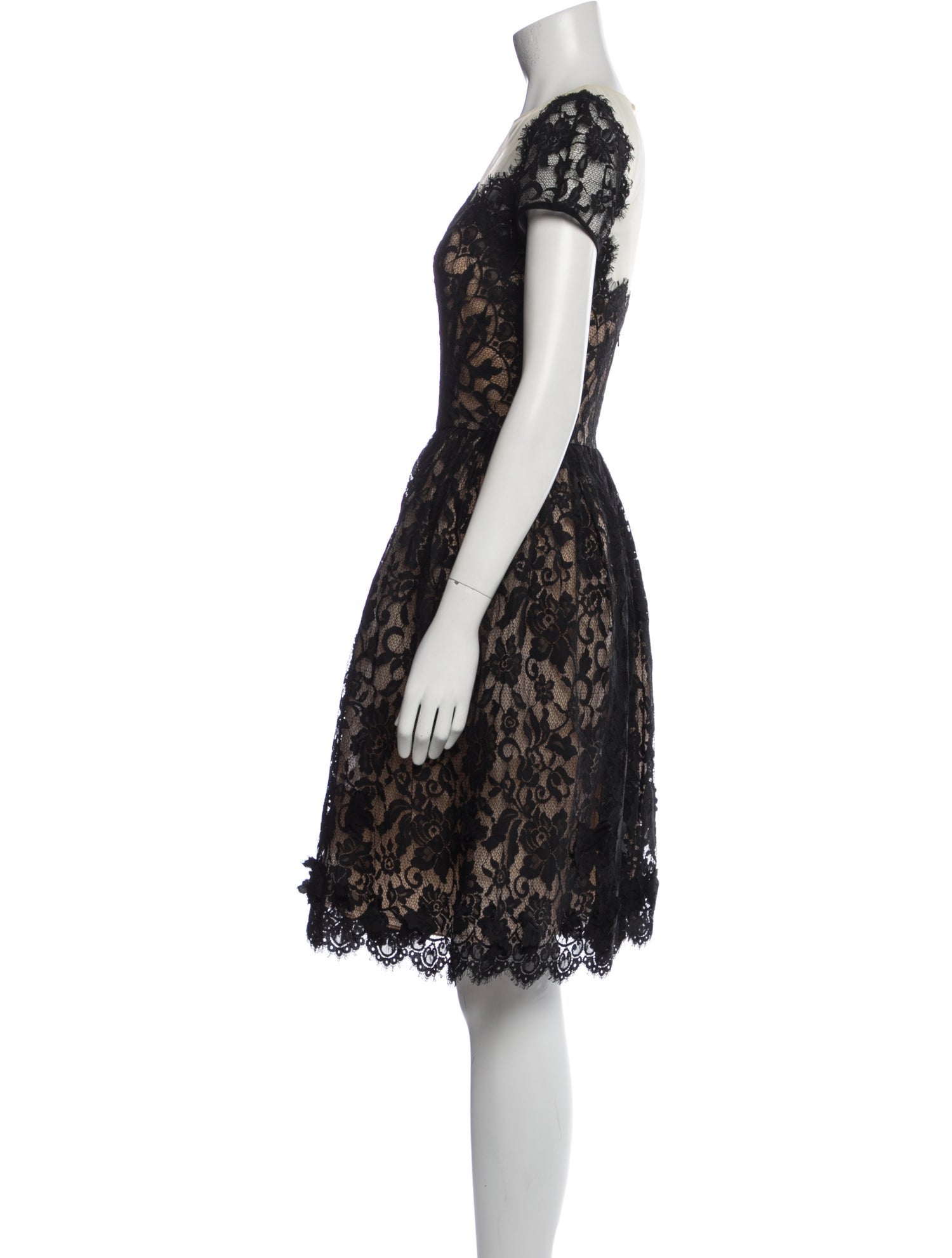 Oscar de la Renta Nylon Knee-Length Dress