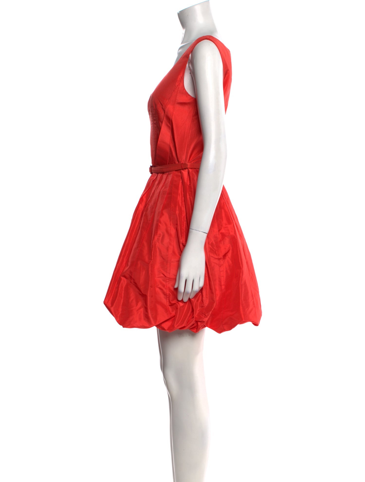 Oscar de la Renta Silk Mini Dress