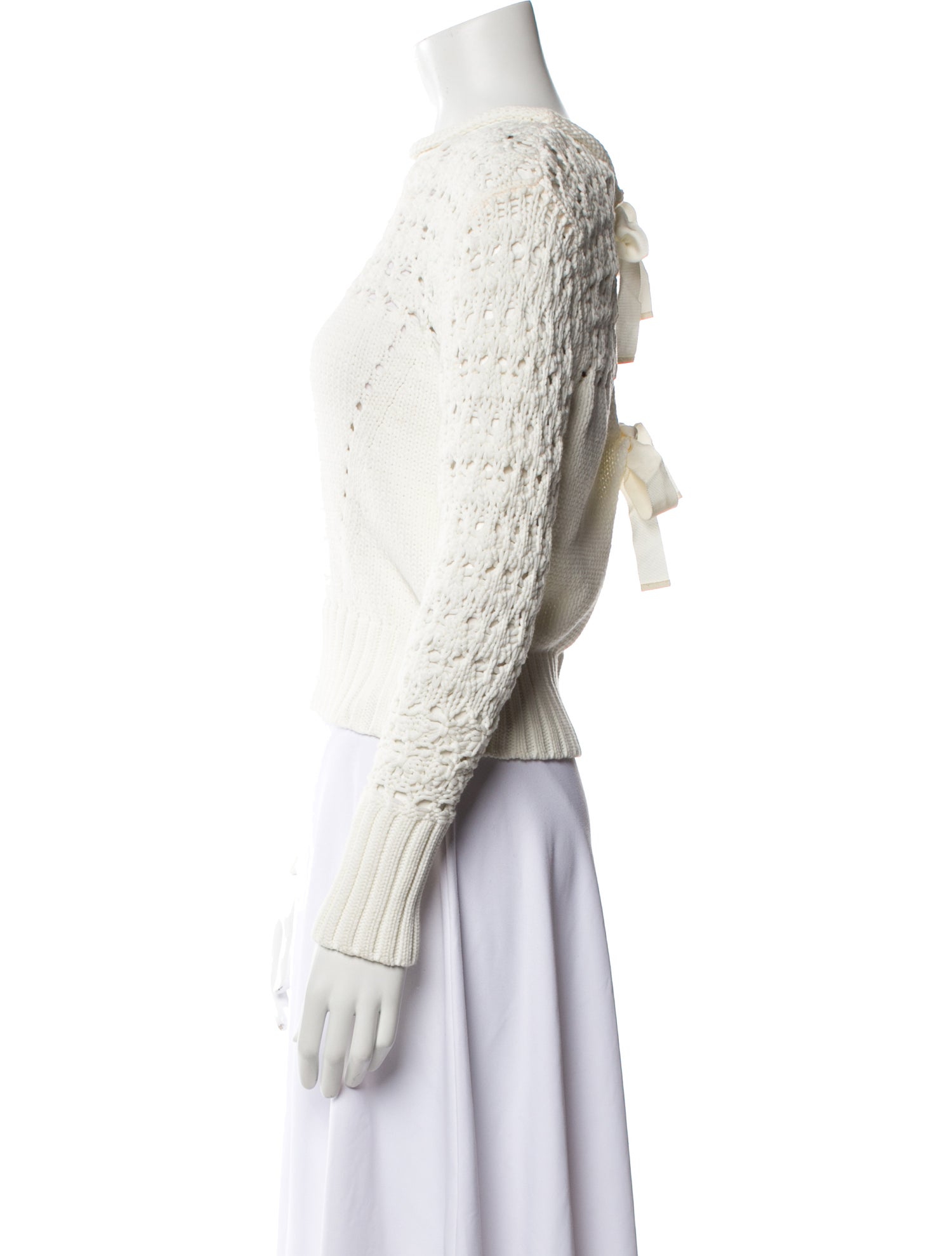 Oscar de la Renta Crew Neck Sweater