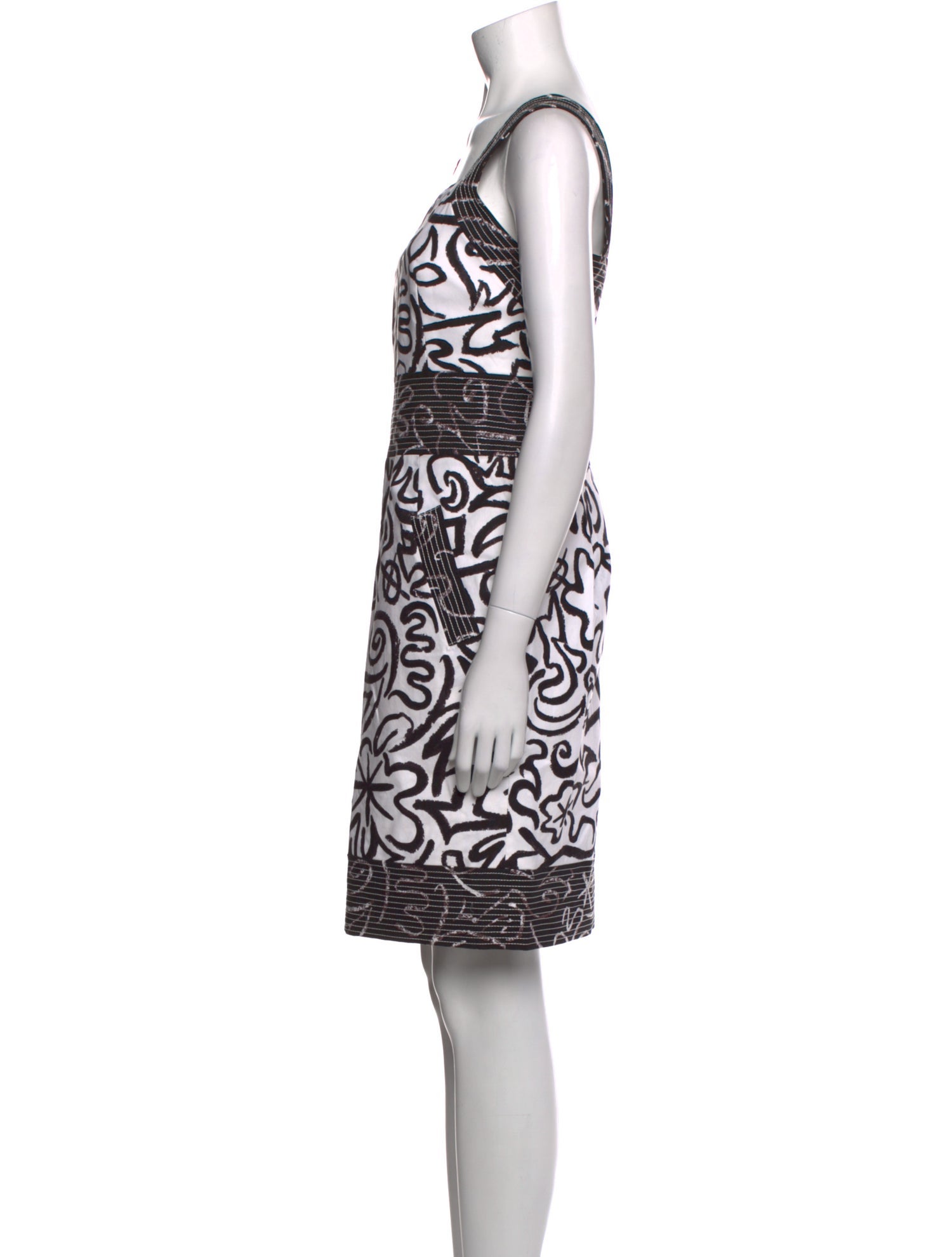 Oscar de la Renta 2013 Knee-Length Dress