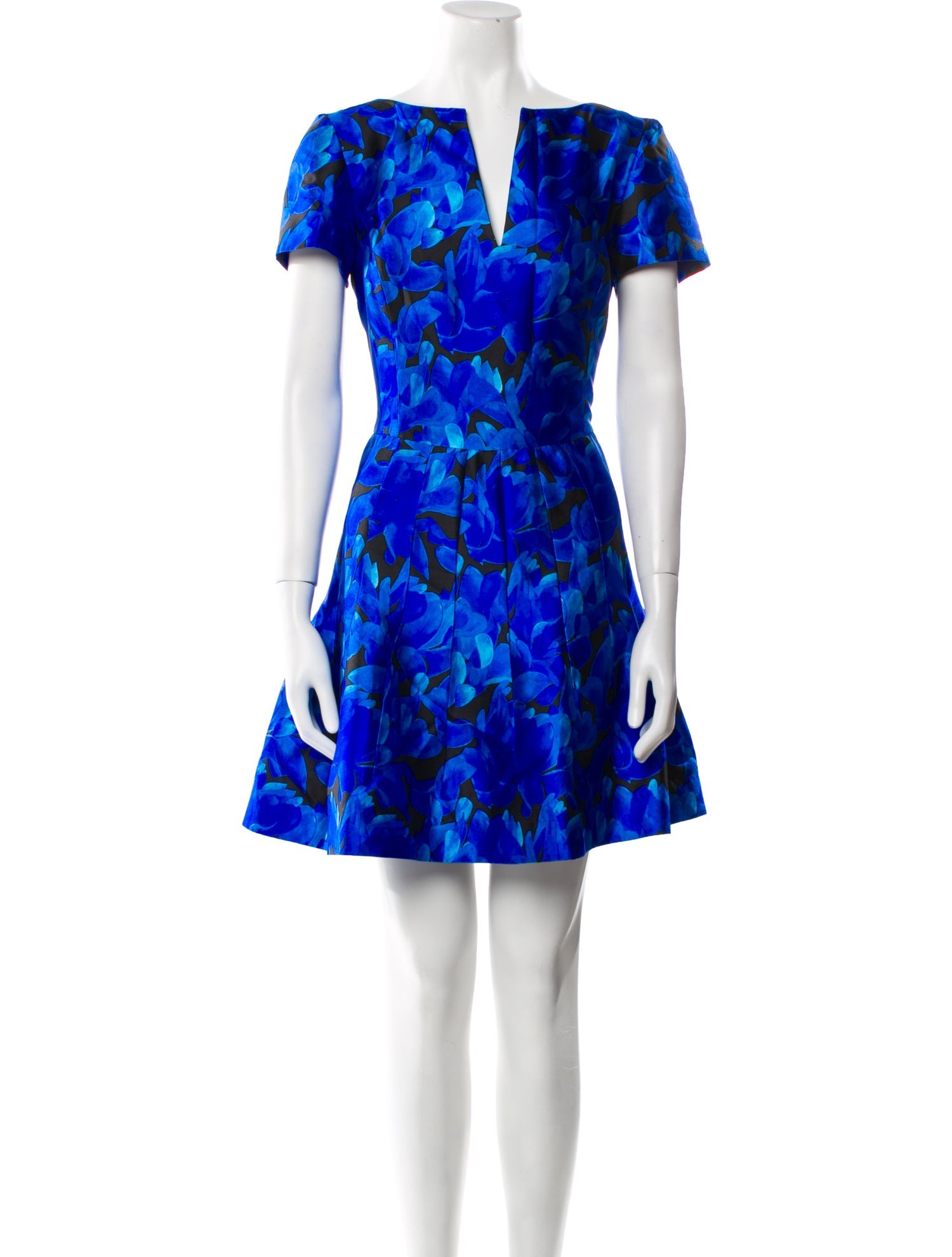 Oscar de la Renta Silk Mini Dress