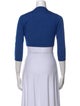 Oscar de la Renta Cashmere Open Front Sweater