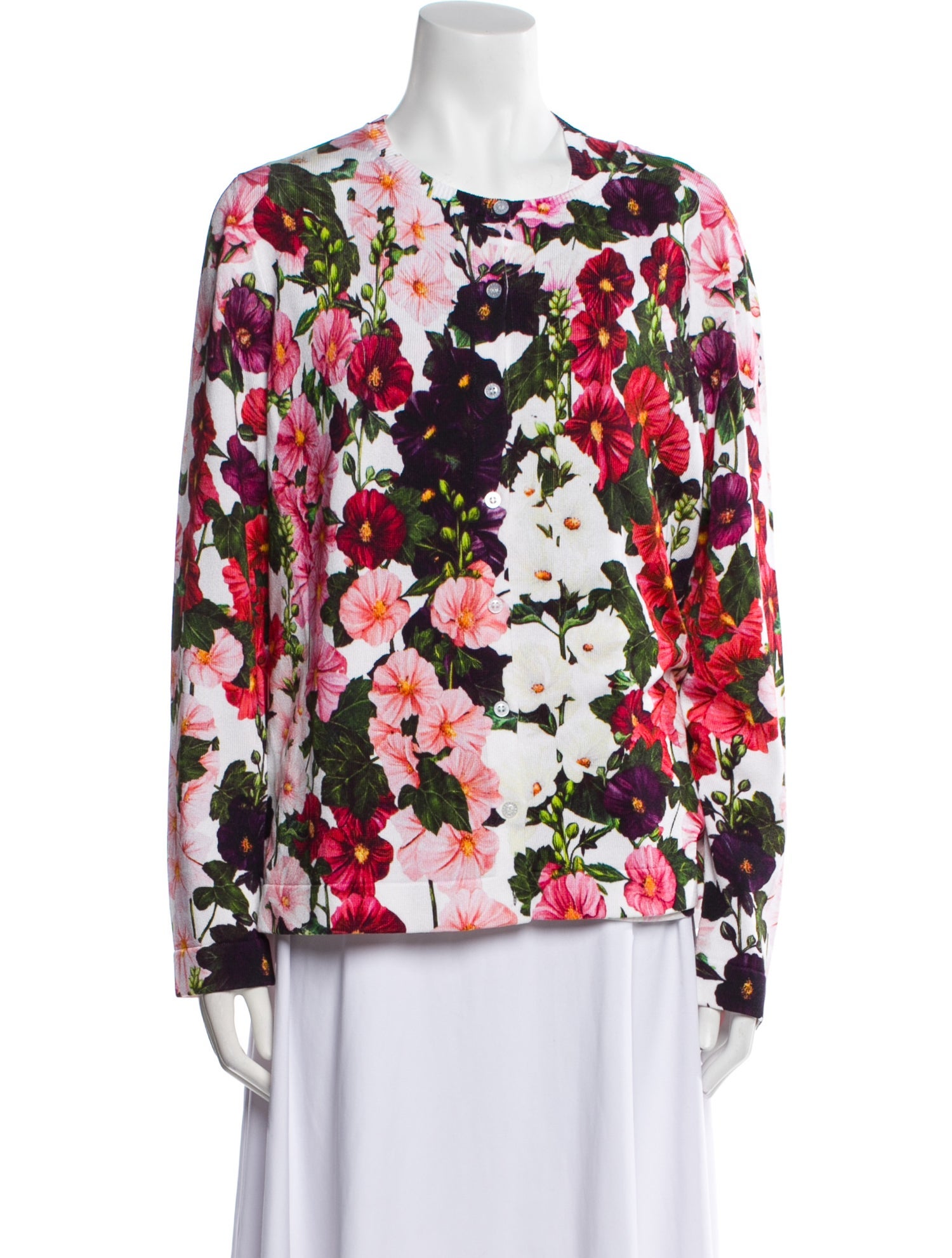 Oscar de la Renta Floral Print Set w/ Tags