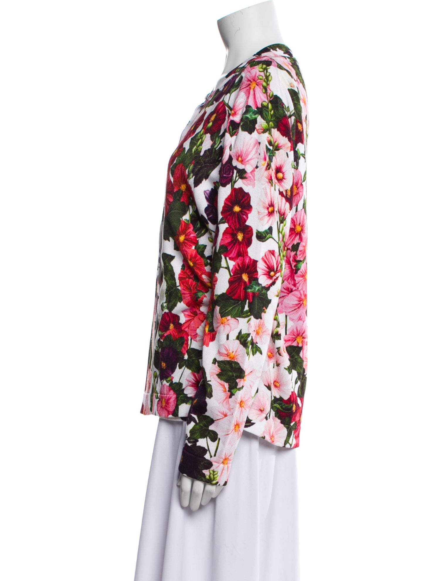 Oscar de la Renta Floral Print Set w/ Tags