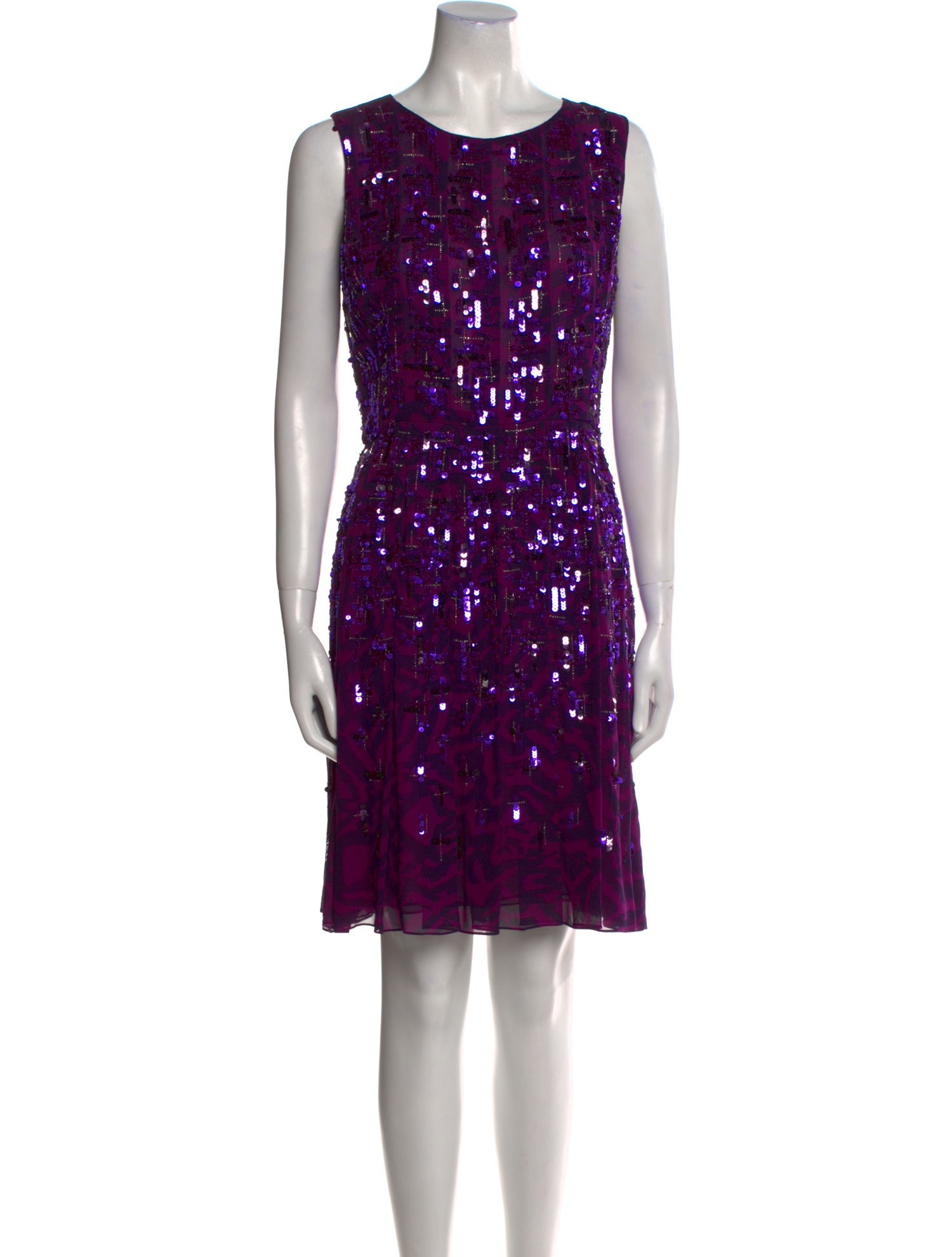 Oscar de la Renta Silk Mini Dress