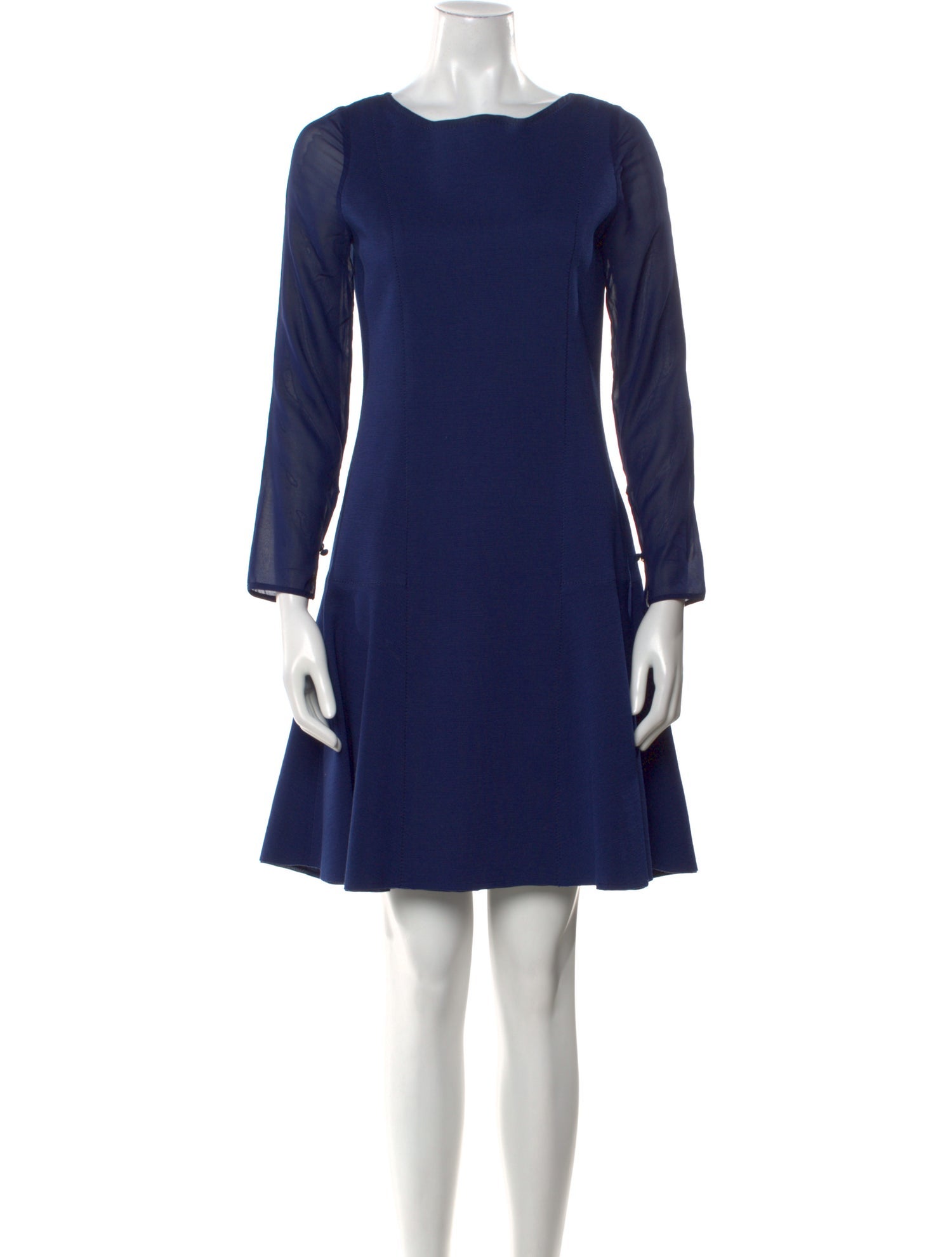 Oscar de la Renta Wool Mini Dress