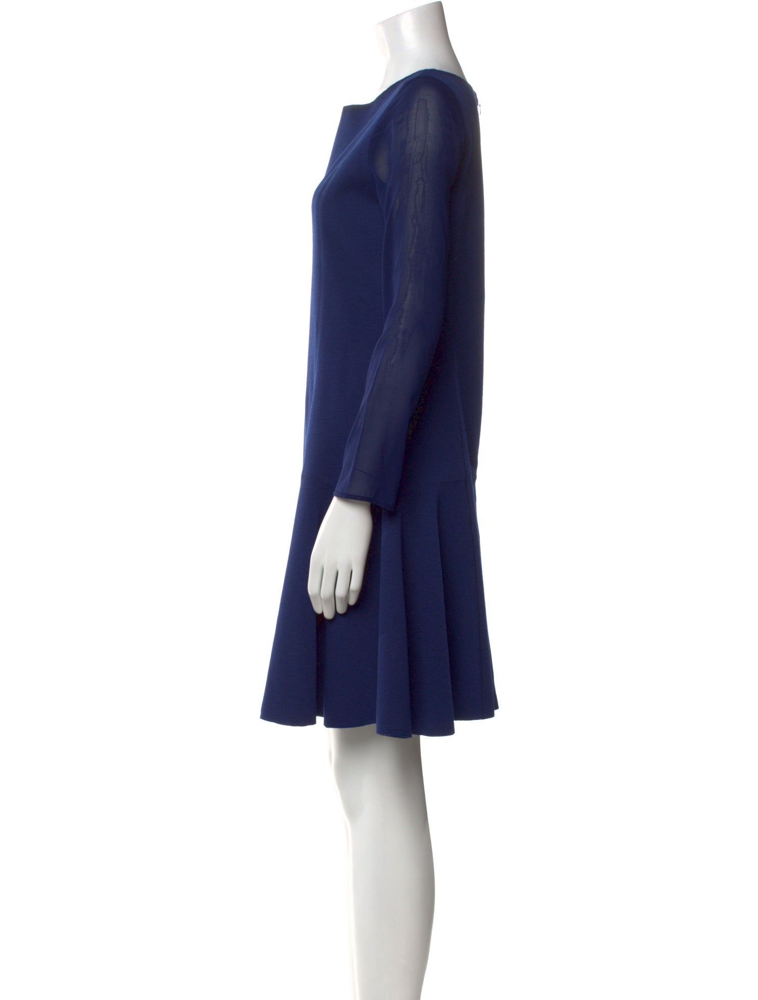 Oscar de la Renta Wool Mini Dress