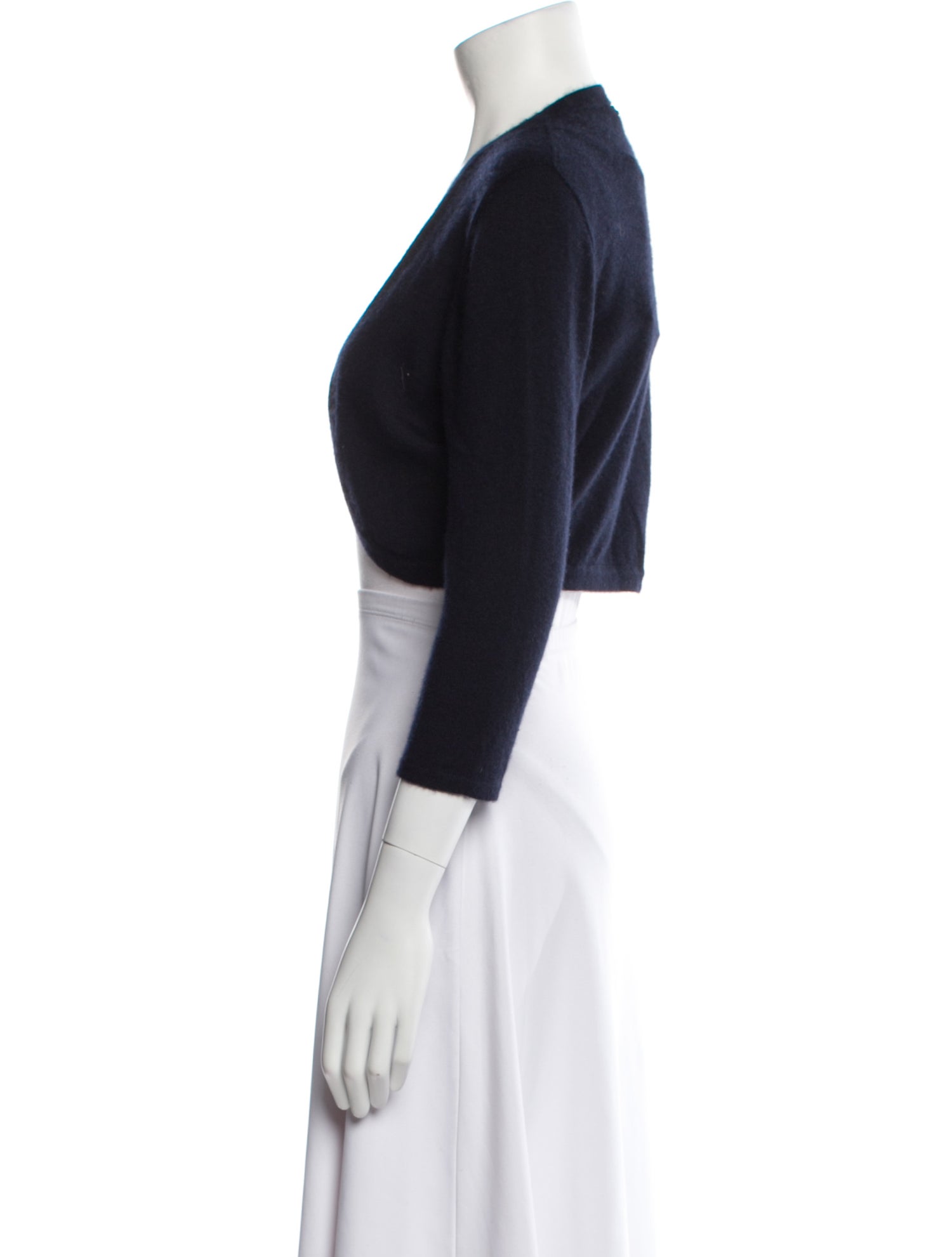 Oscar de la Renta Cashmere V-Neck Sweater