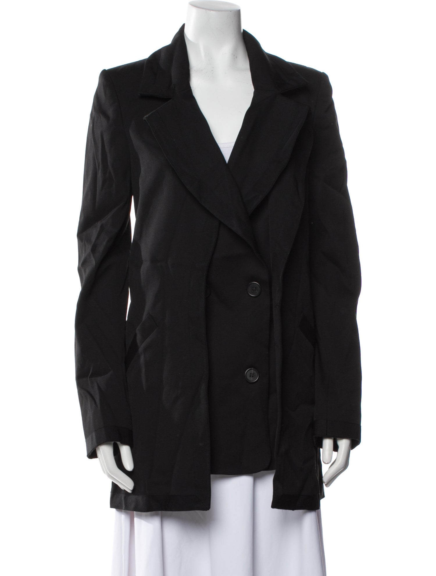 Oscar de la Renta Wool Peacoat