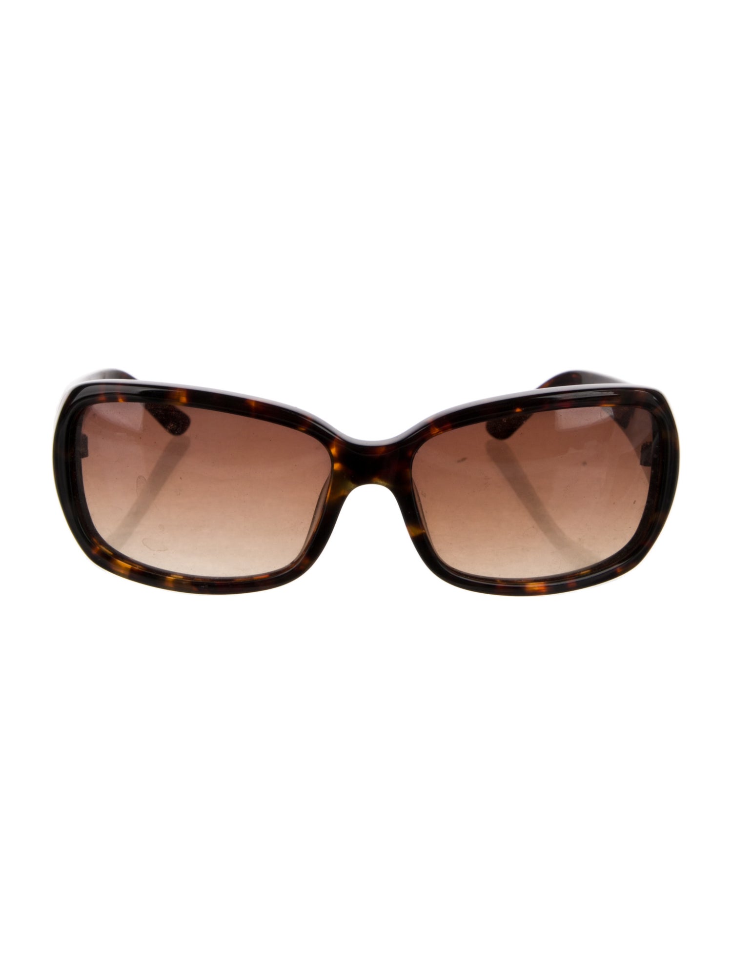 Oscar de la Renta Square Gradient Sunglasses