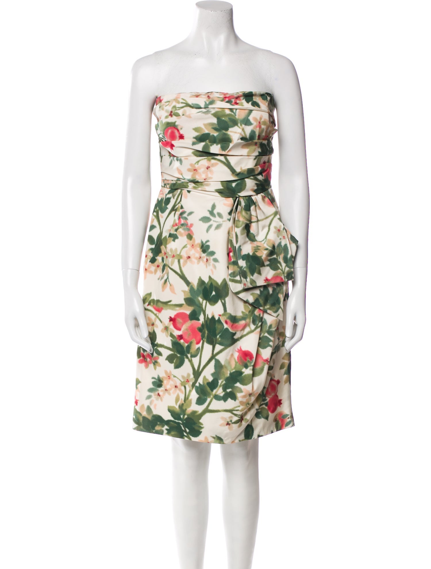 Oscar de la Renta Silk Mini Dress
