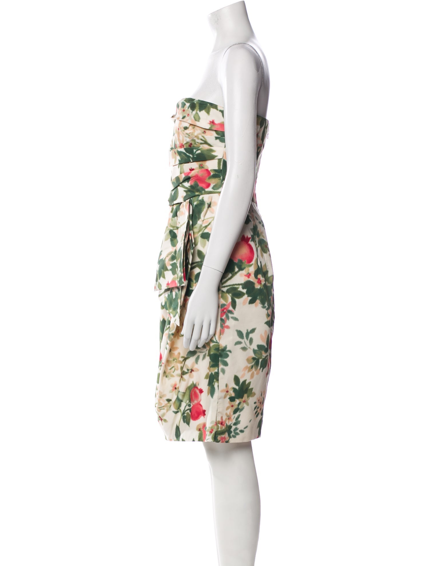 Oscar de la Renta Silk Mini Dress