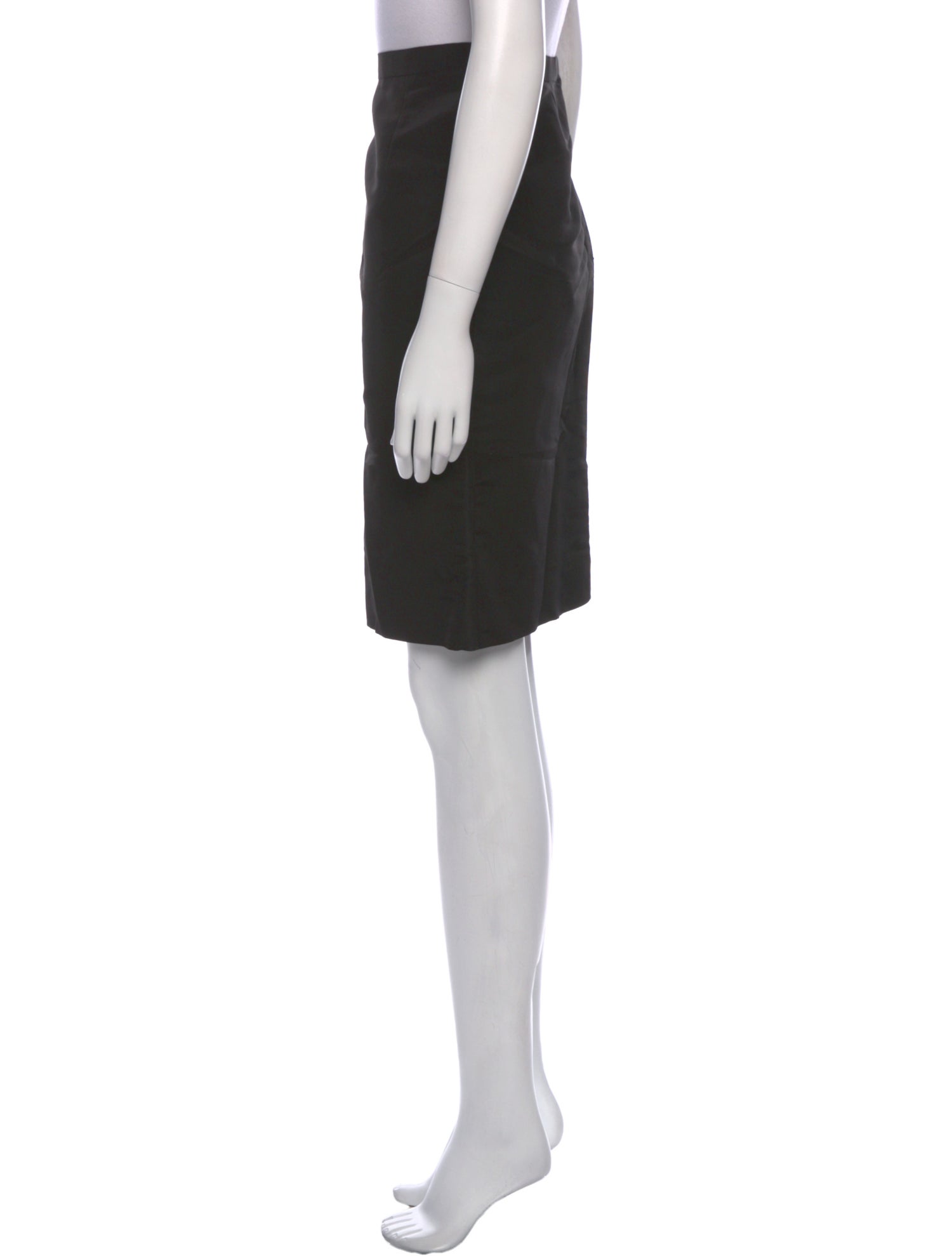 Oscar de la Renta Silk Knee-Length Skirt