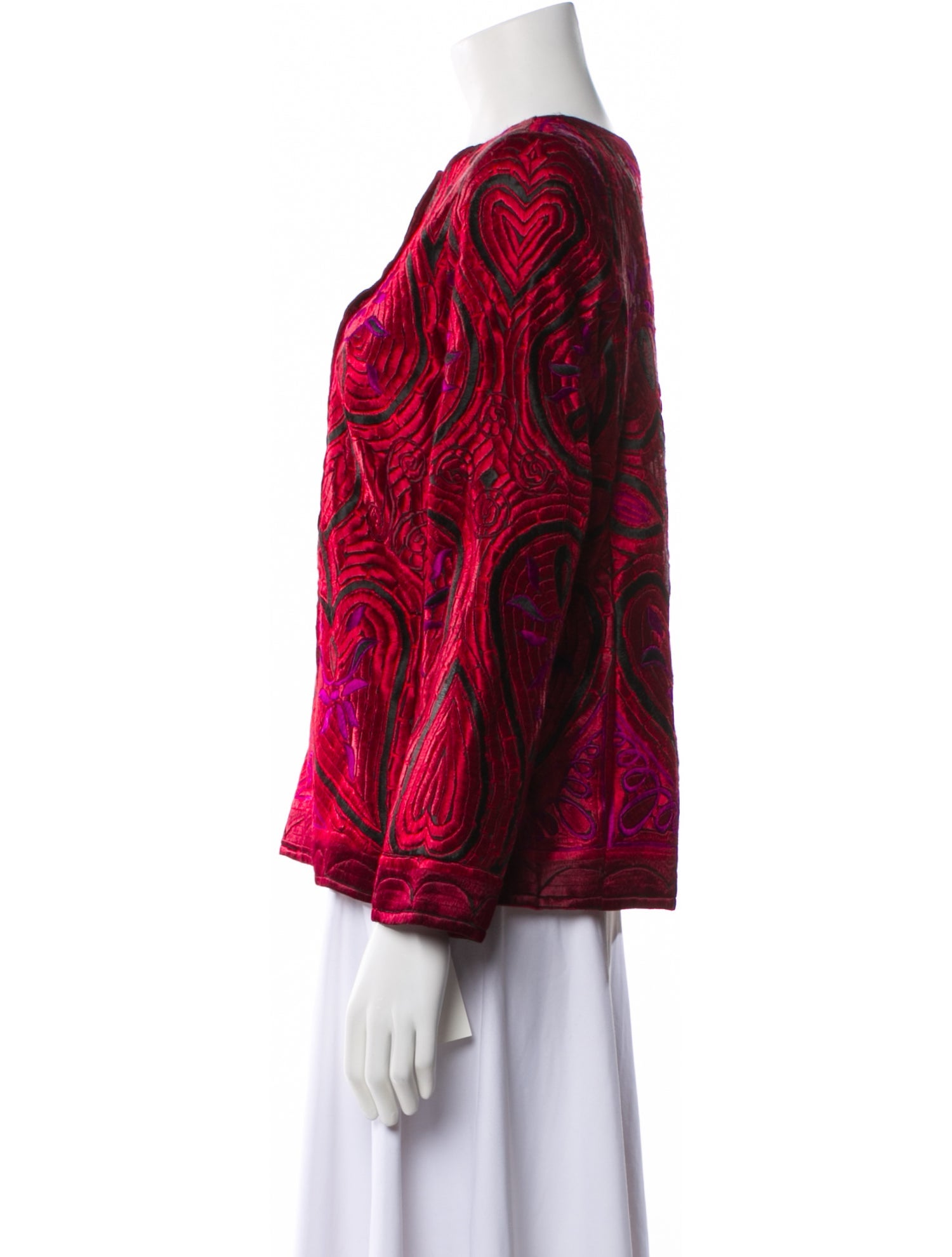 Oscar de la Renta Vintage Late 1990's - Early 2000's Evening Jacket