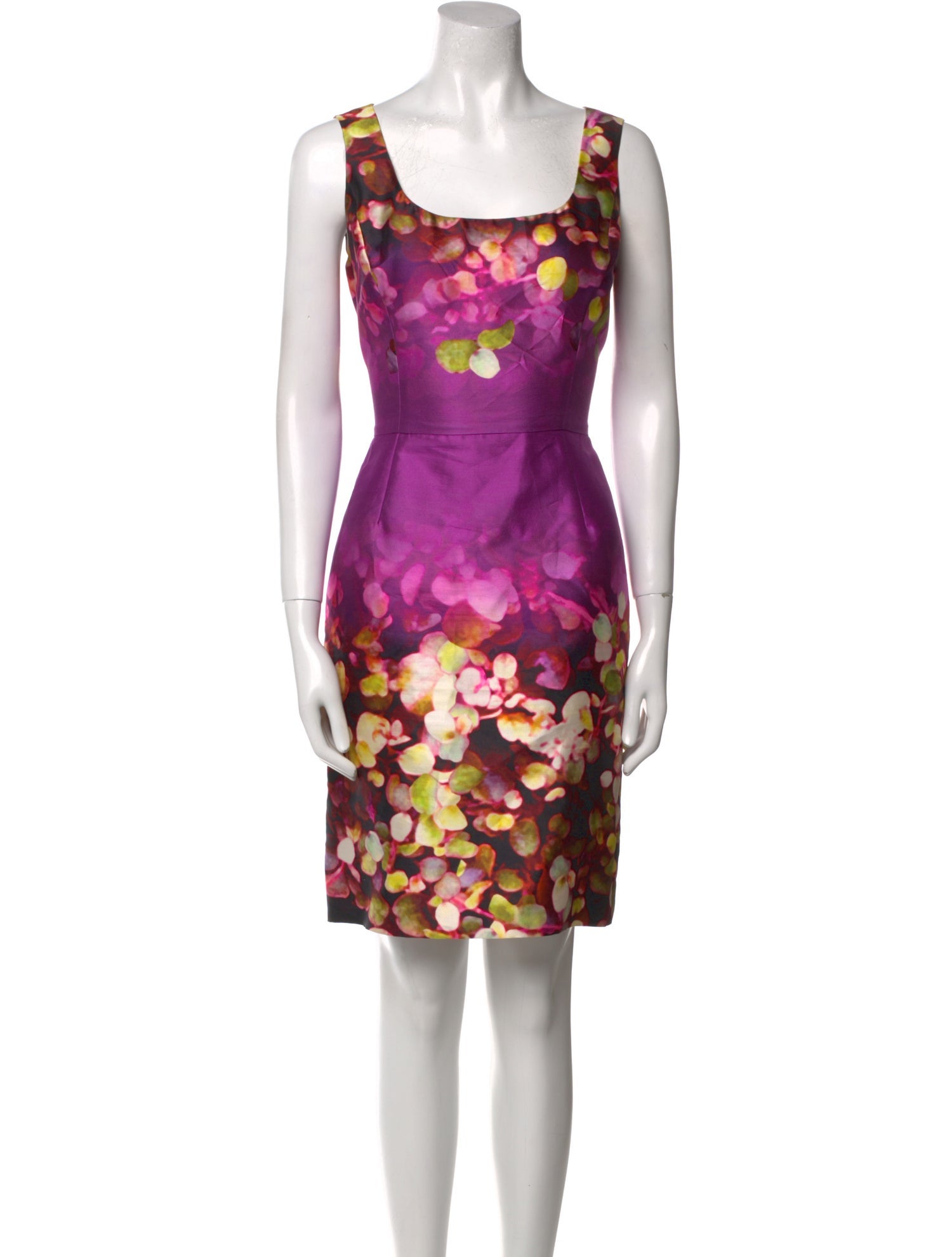 Oscar de la Renta Silk Mini Dress