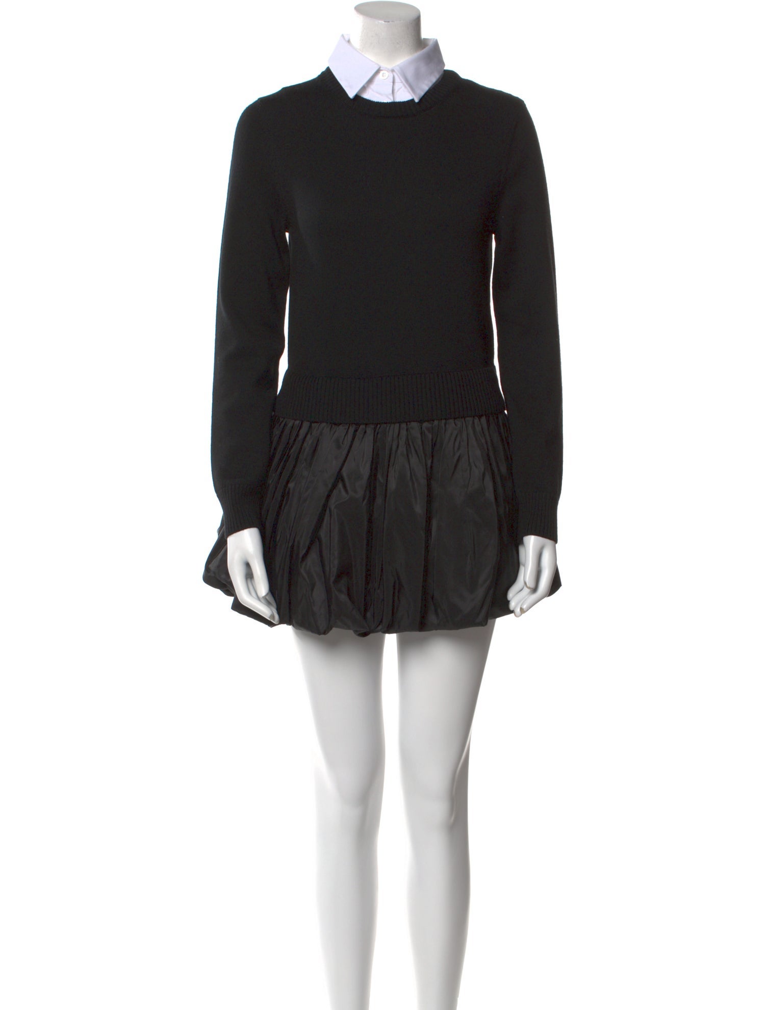 Oscar de la Renta Wool Mini Dress w/ Tags