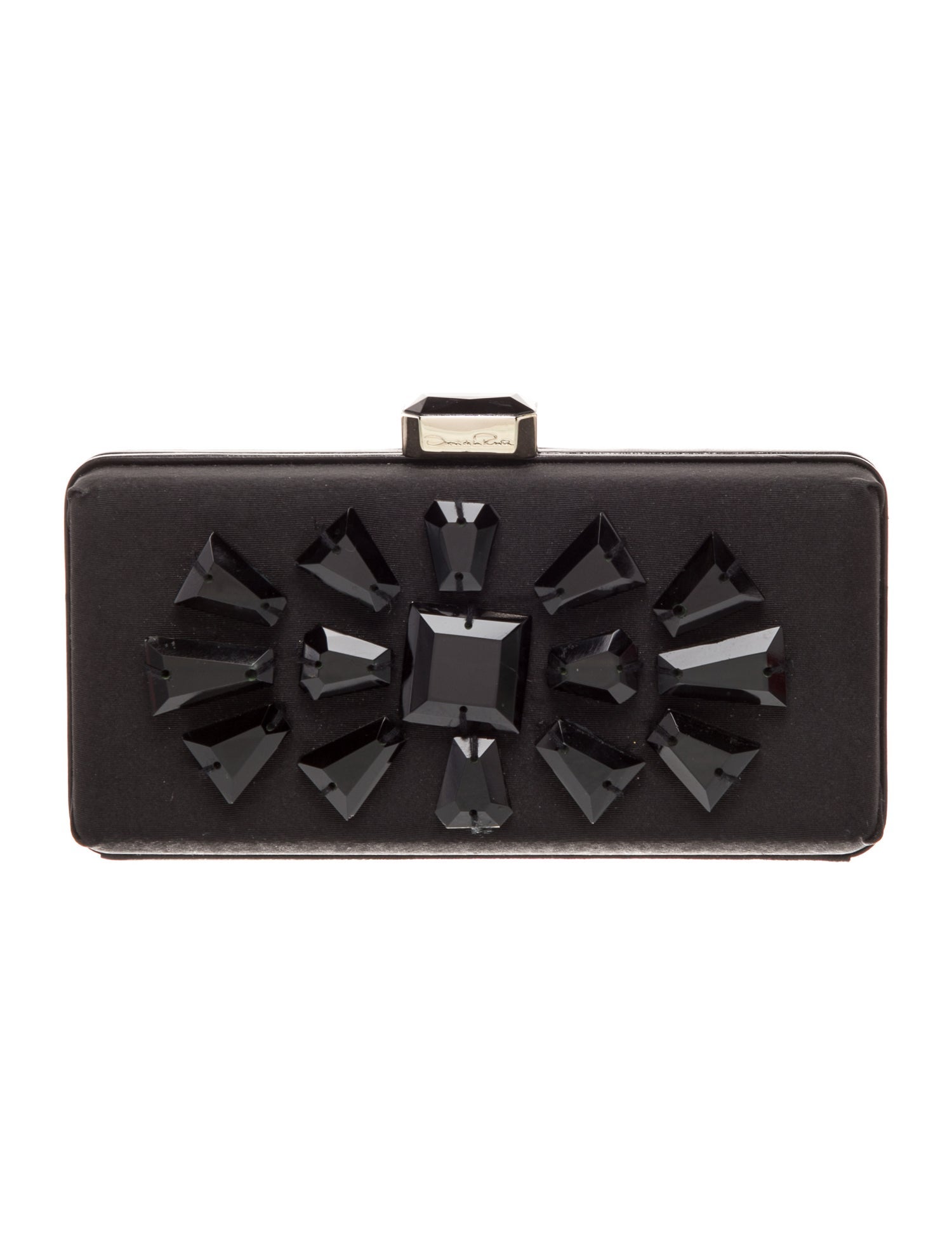 Oscar de la Renta Satin Minaudière