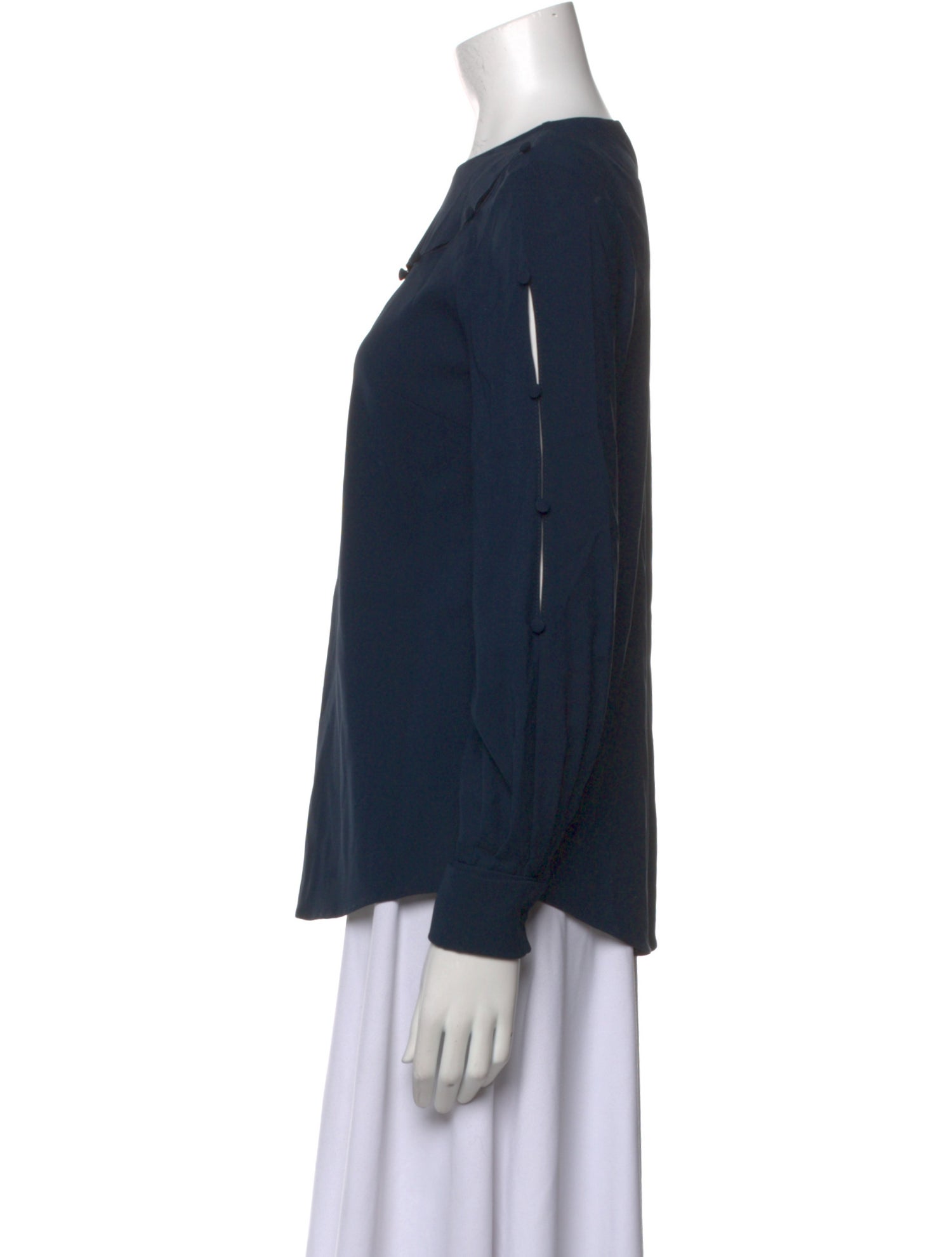 Oscar de la Renta 2019 Silk Blouse w/ Tags