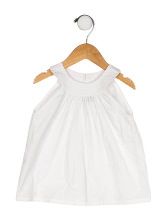 Oscar de la Renta Solid Sleeveless Top