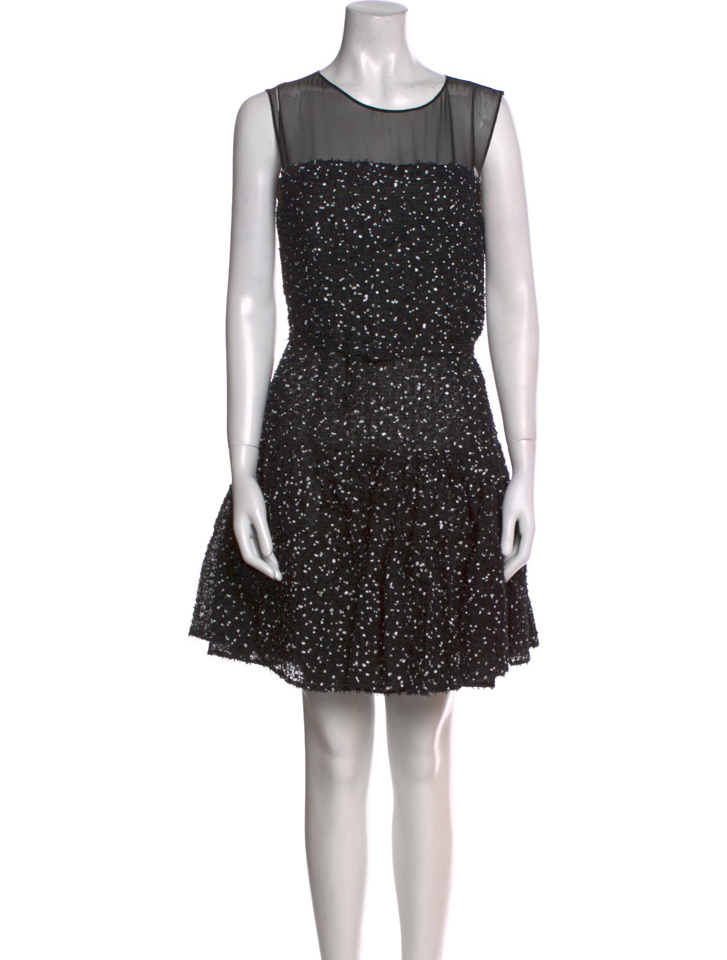 Oscar de la Renta Silk Mini Dress