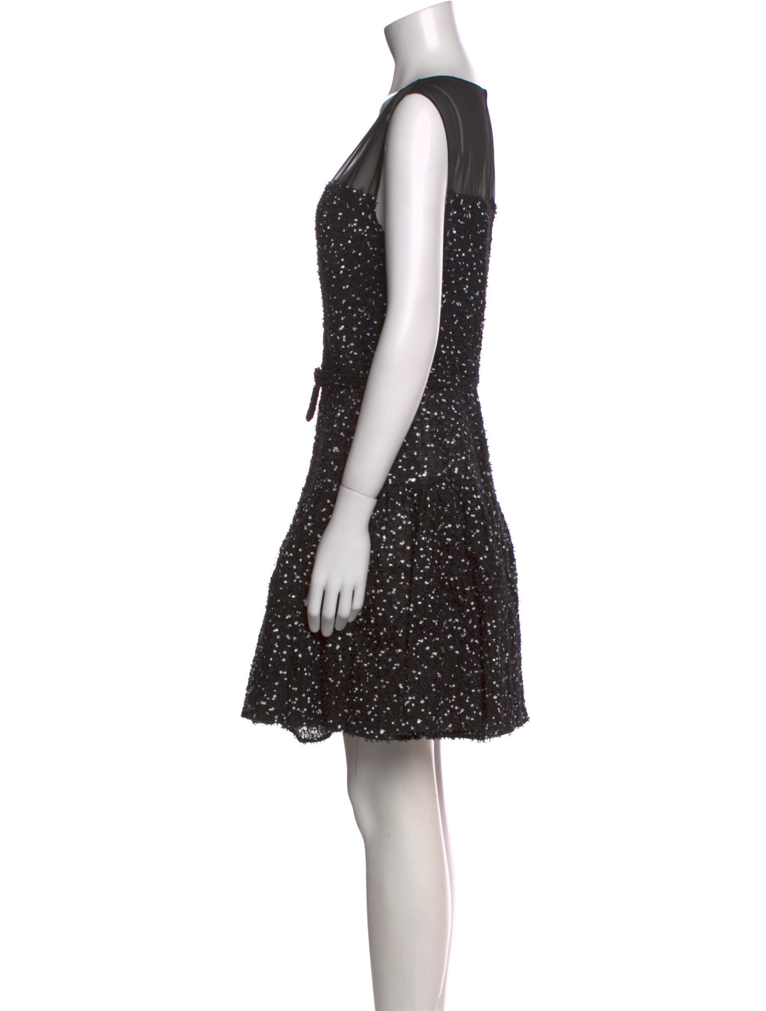 Oscar de la Renta Silk Mini Dress