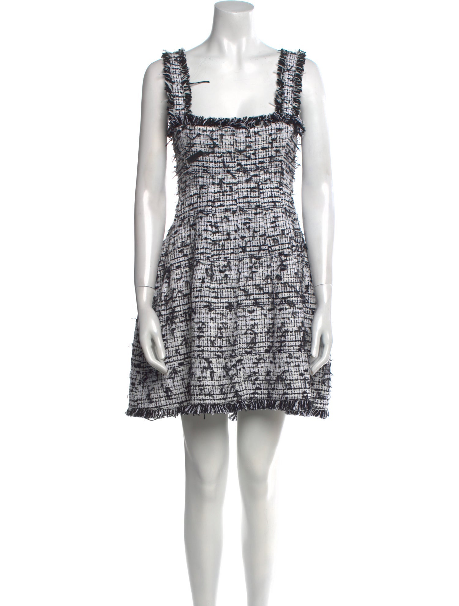 Oscar de la Renta Printed Mini Dress