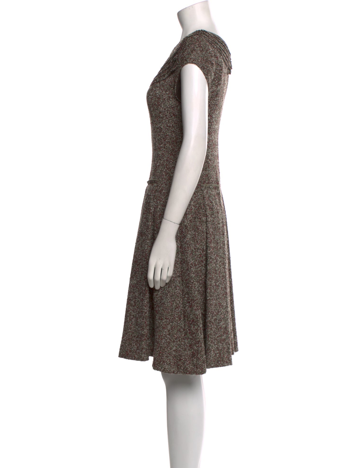 Oscar de la Renta 2008 Knee-Length Dress