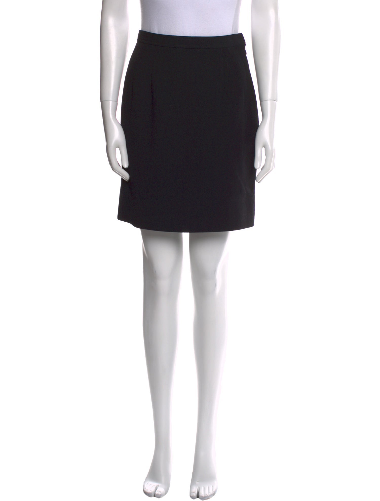 Oscar de la Renta Wool Mini Skirt