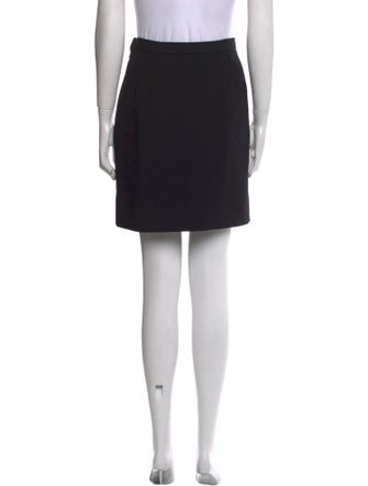 Oscar de la Renta Wool Mini Skirt