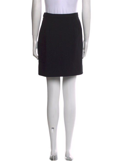 Oscar de la Renta Wool Mini Skirt