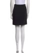 Oscar de la Renta Wool Mini Skirt