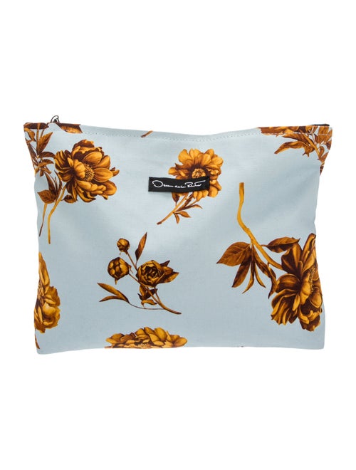 Oscar de la Renta Canvas Clutch