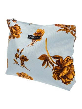 Oscar de la Renta Canvas Clutch