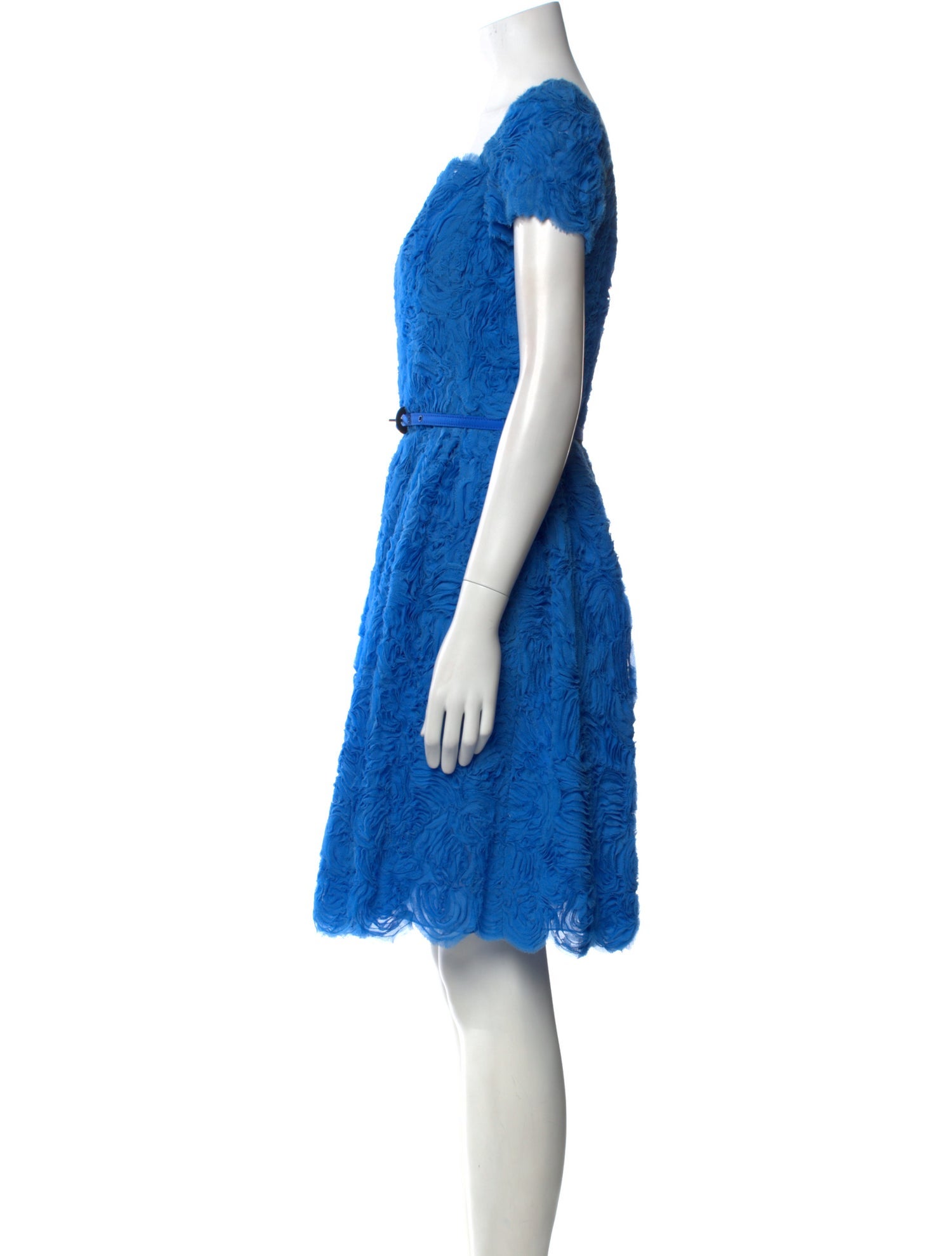 Oscar de la Renta Silk Knee-Length Dress w/ Tags