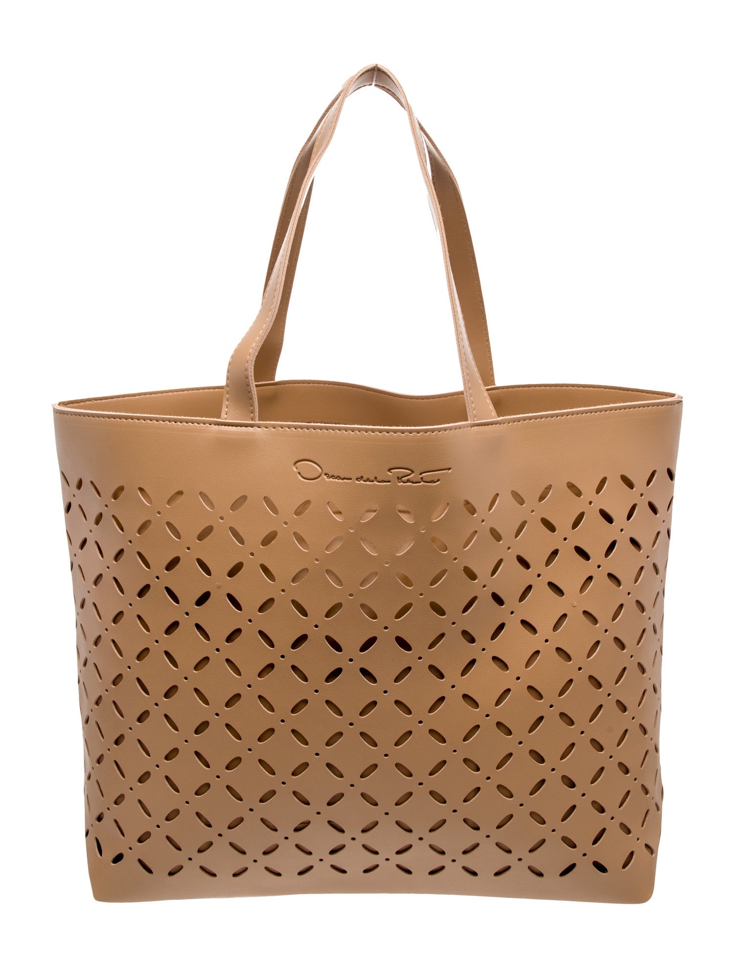 Oscar de la Renta Leather Tote