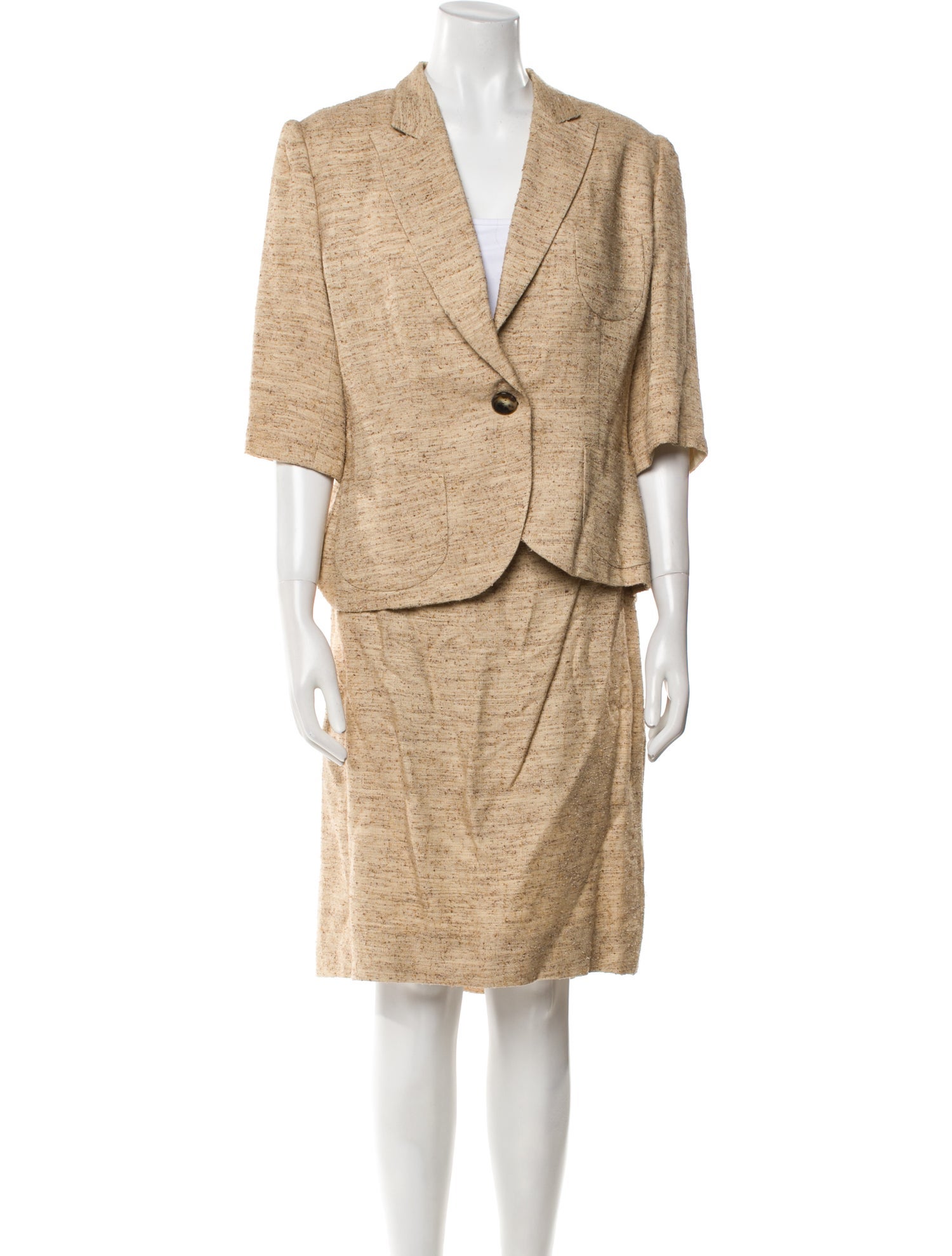 Oscar de la Renta Skirt Suit