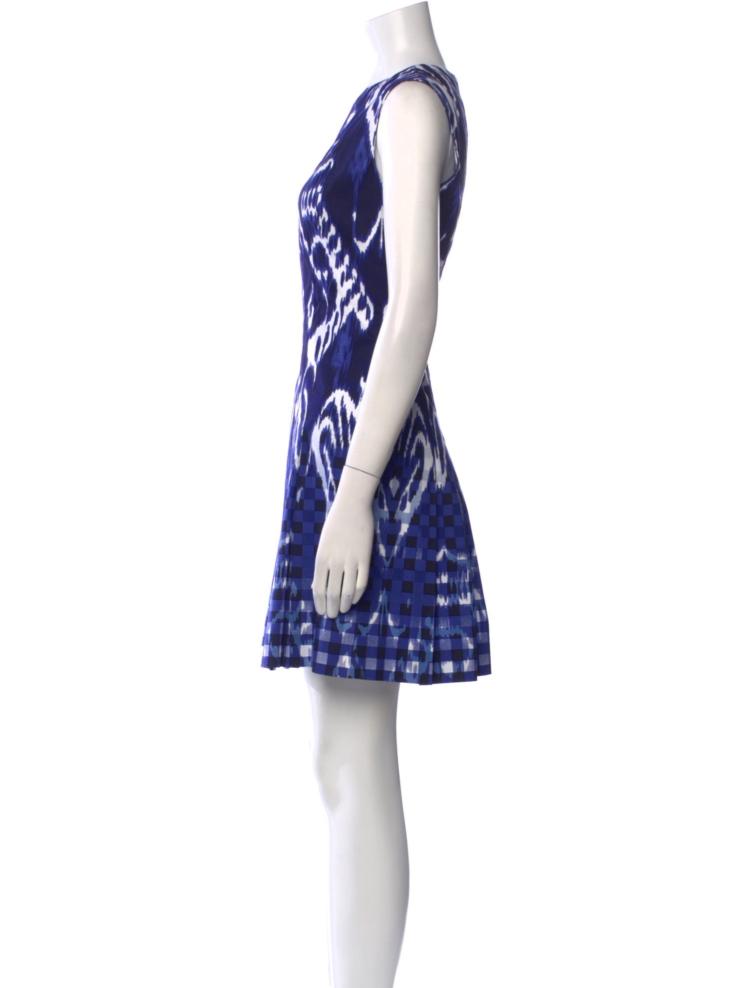 Oscar de la Renta Printed Mini Dress